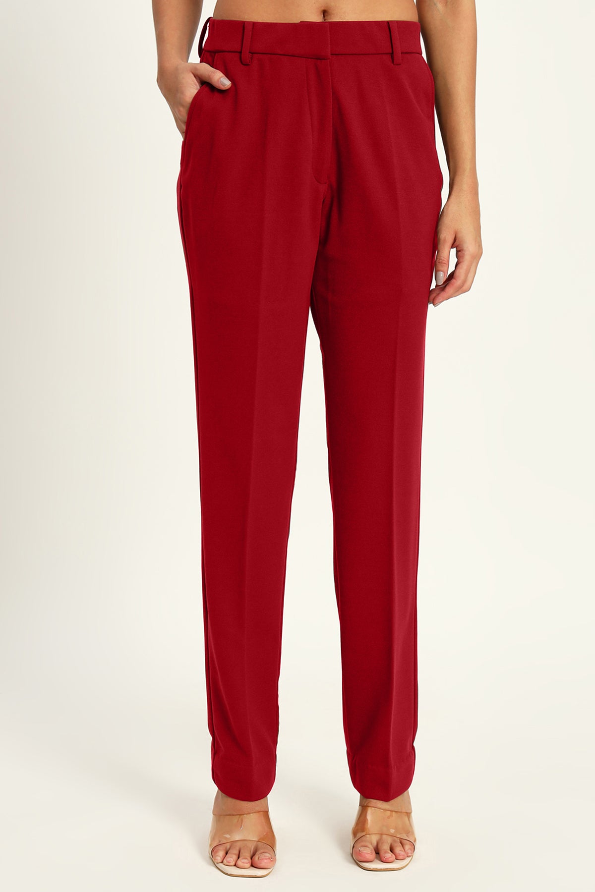 Majestic Longline Blazer Duo, Red