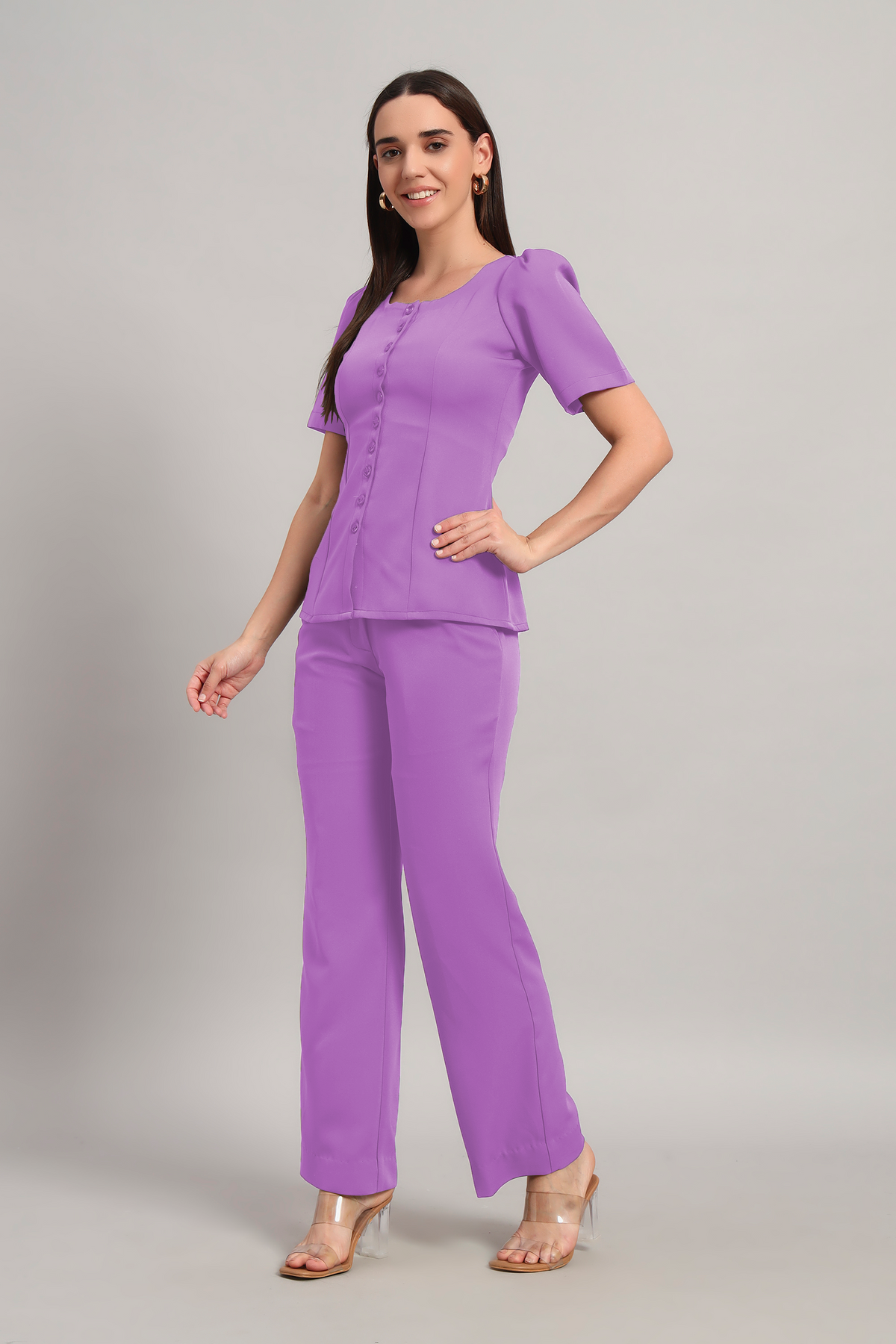 Ease Mode Co-ord, Lilac
