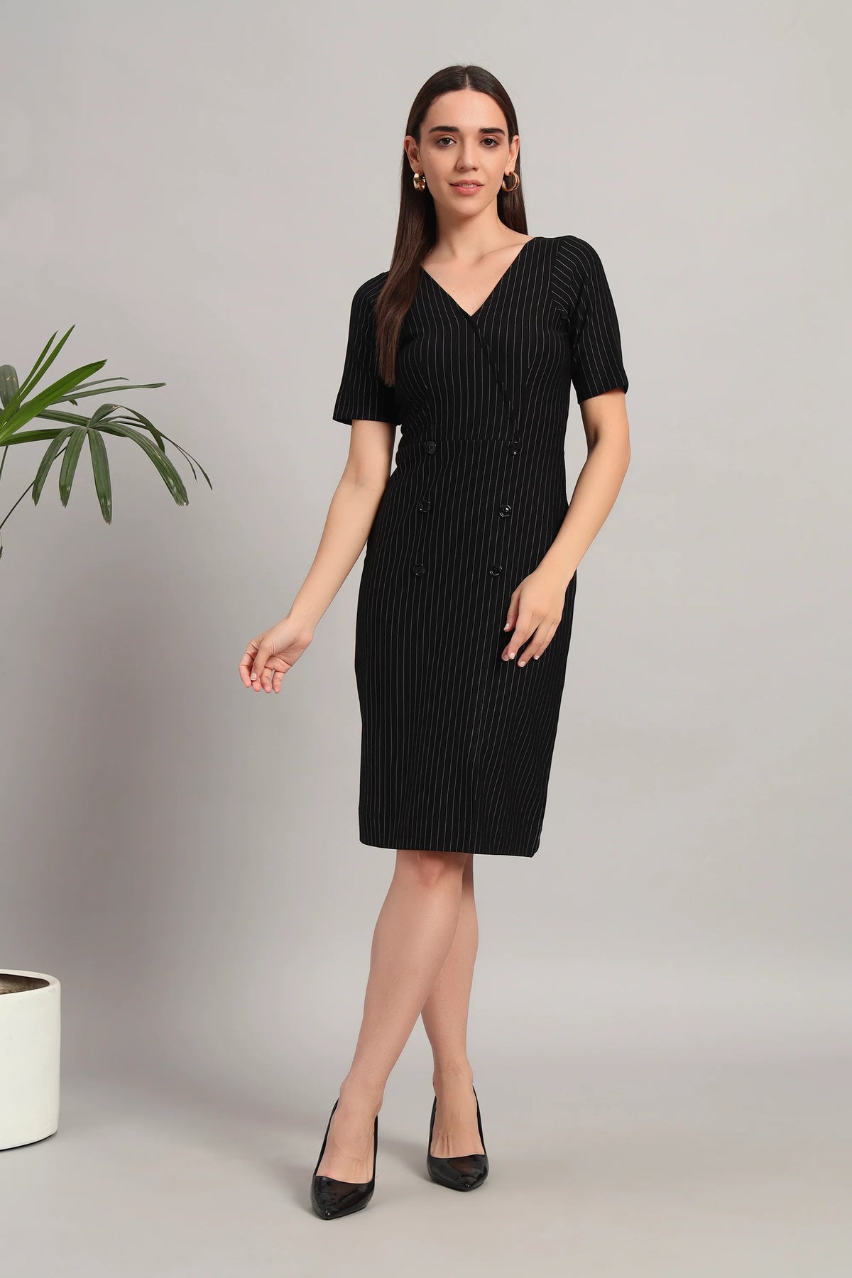 Boardroom to Brunch, Black Dress
