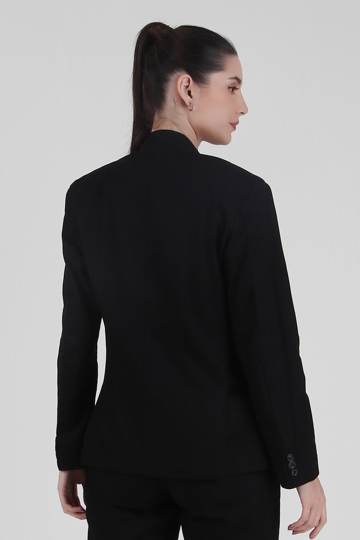 Linen Trio : 3 Piece Suit Set Waistcoat, Blazer, Pant in Black