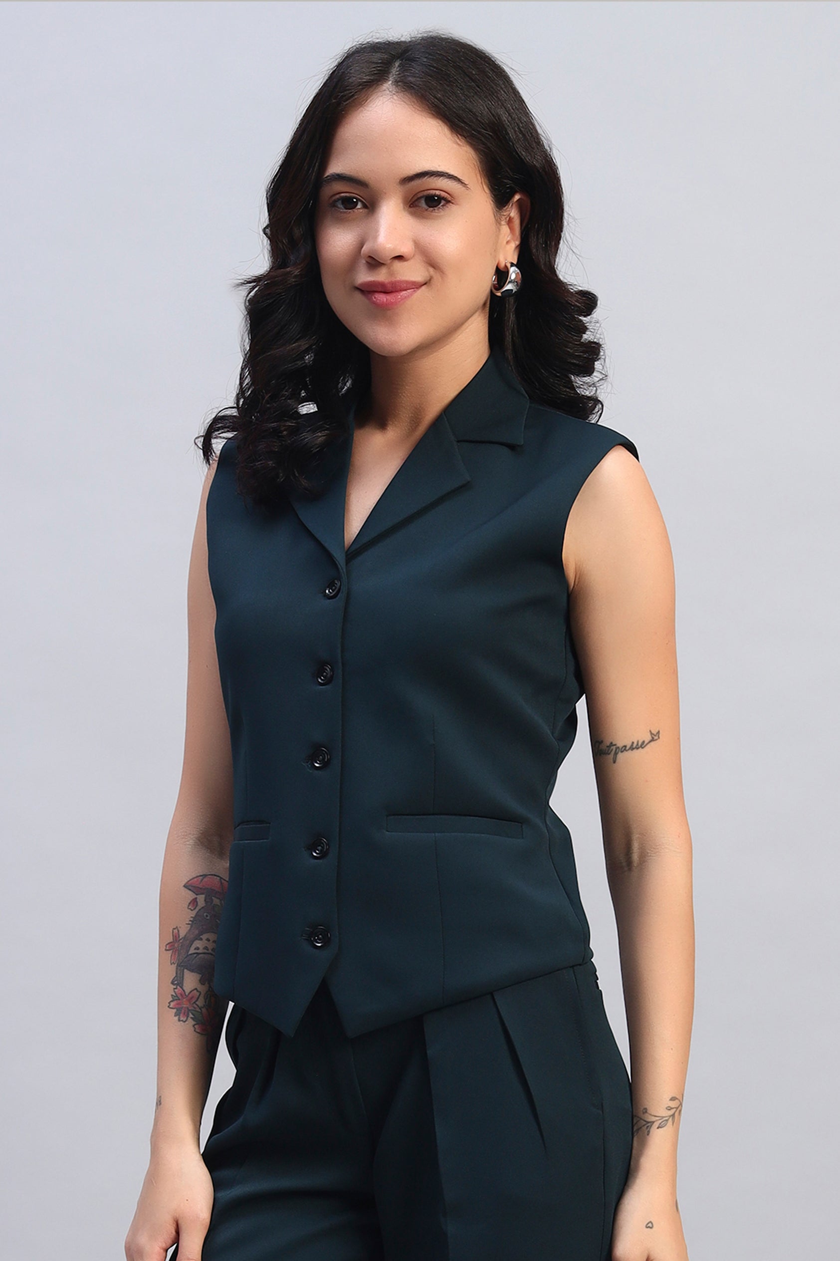 Power Pair Co-ord Set – Peacock Green