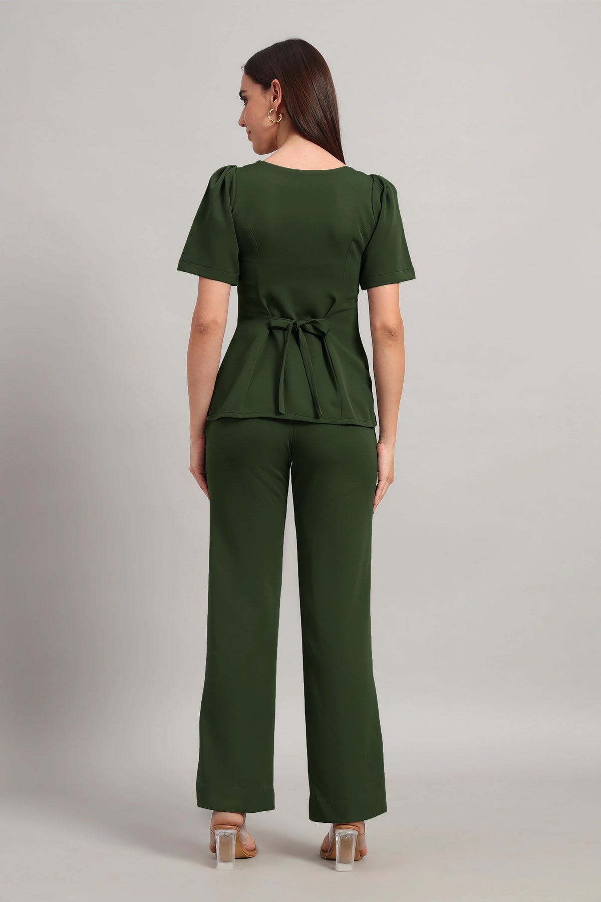 Ease Mode Co-ord, Olive Green