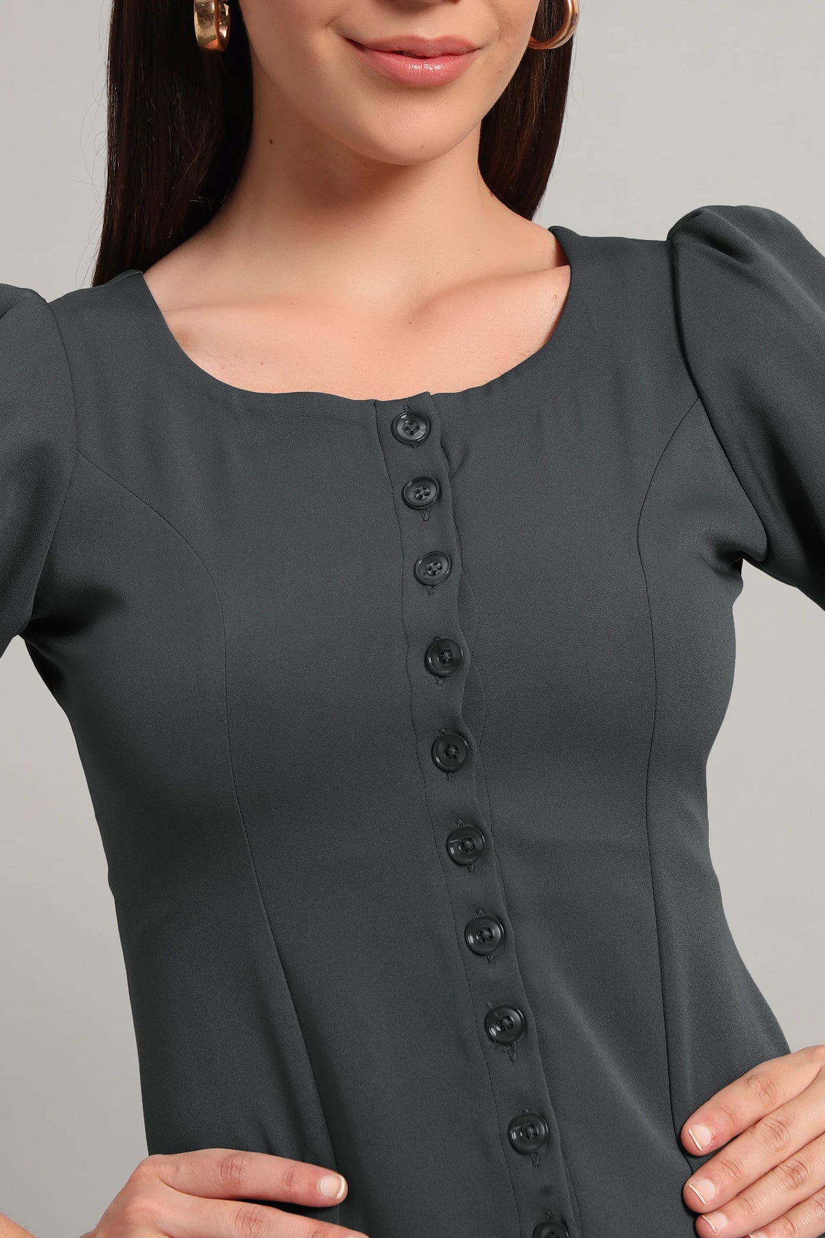 Ease Mode Co-ord, Bluish Gray