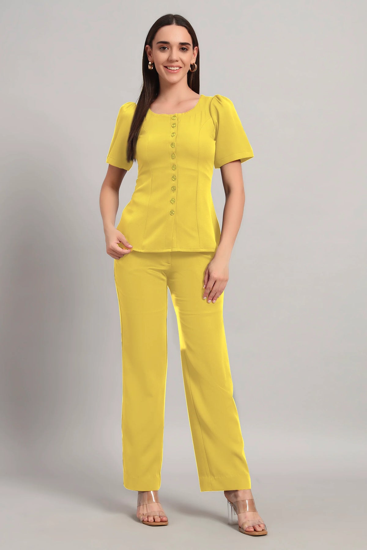 Ease Mode Co-ord, Lime Green