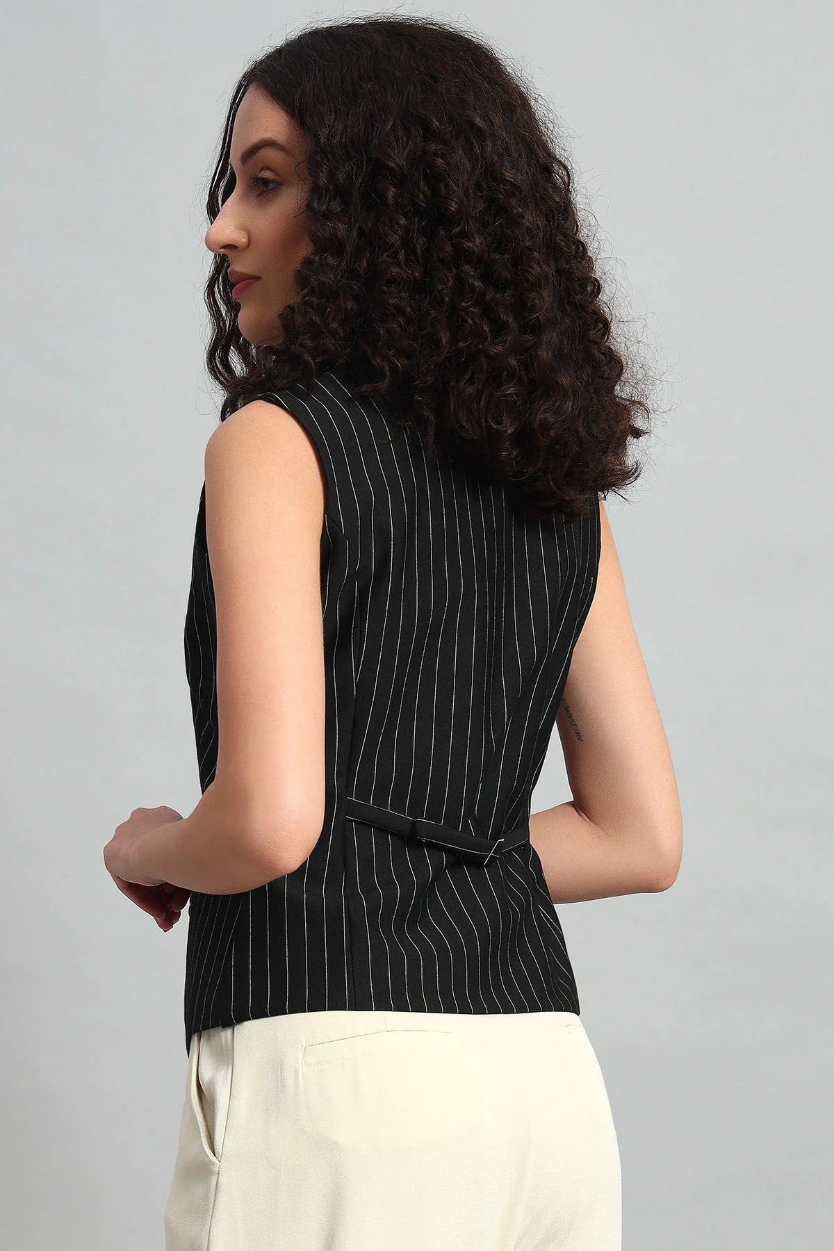 Power Pinstripe Waistcoat