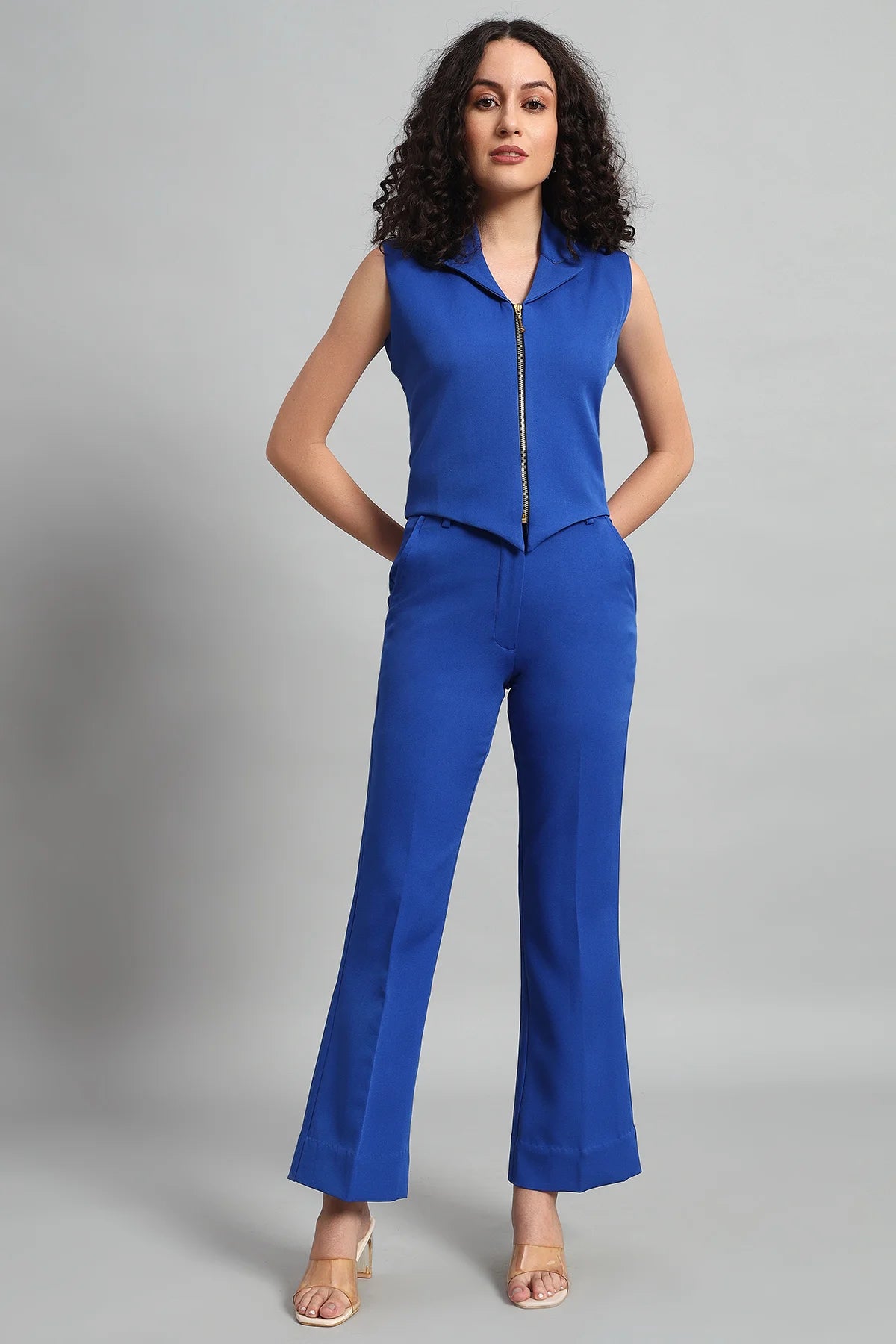 Grace Co-ord Set, Blue