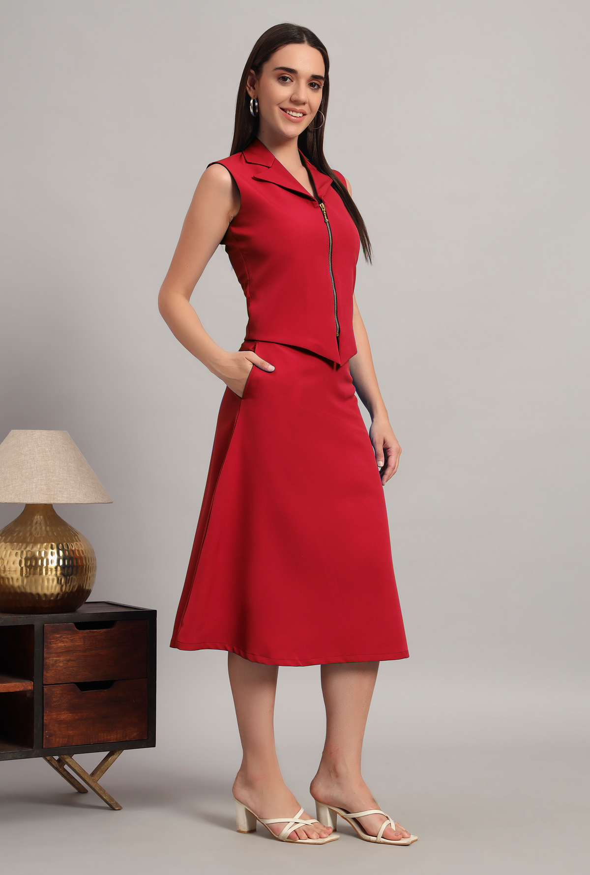 The Cool Co-ord, Red