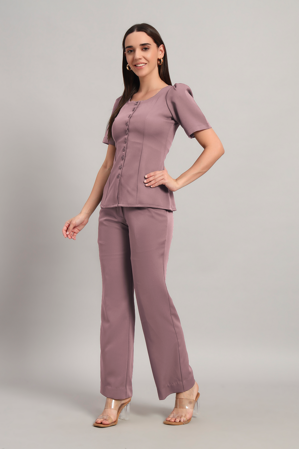 Ease Mode Co-ord, Dusty Blush Pink