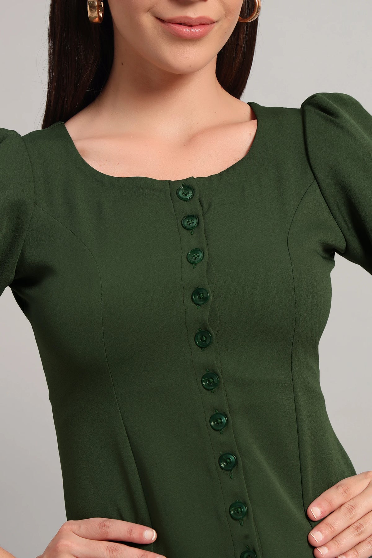 Ease Mode Co-ord, Olive Green
