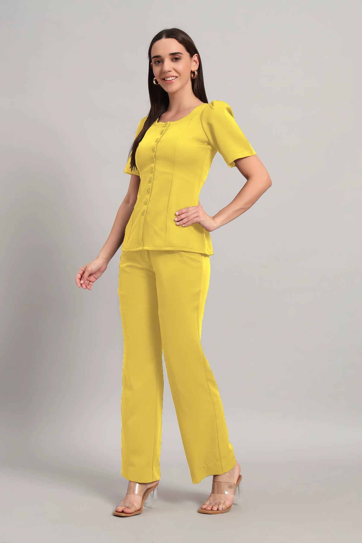 Ease Mode Co-ord, Lime Green