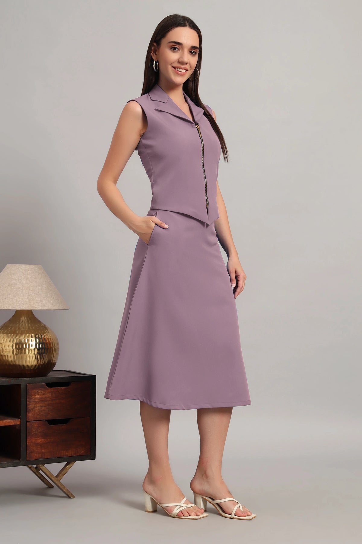 The Cool Co-ord, Dusty Blush Pink
