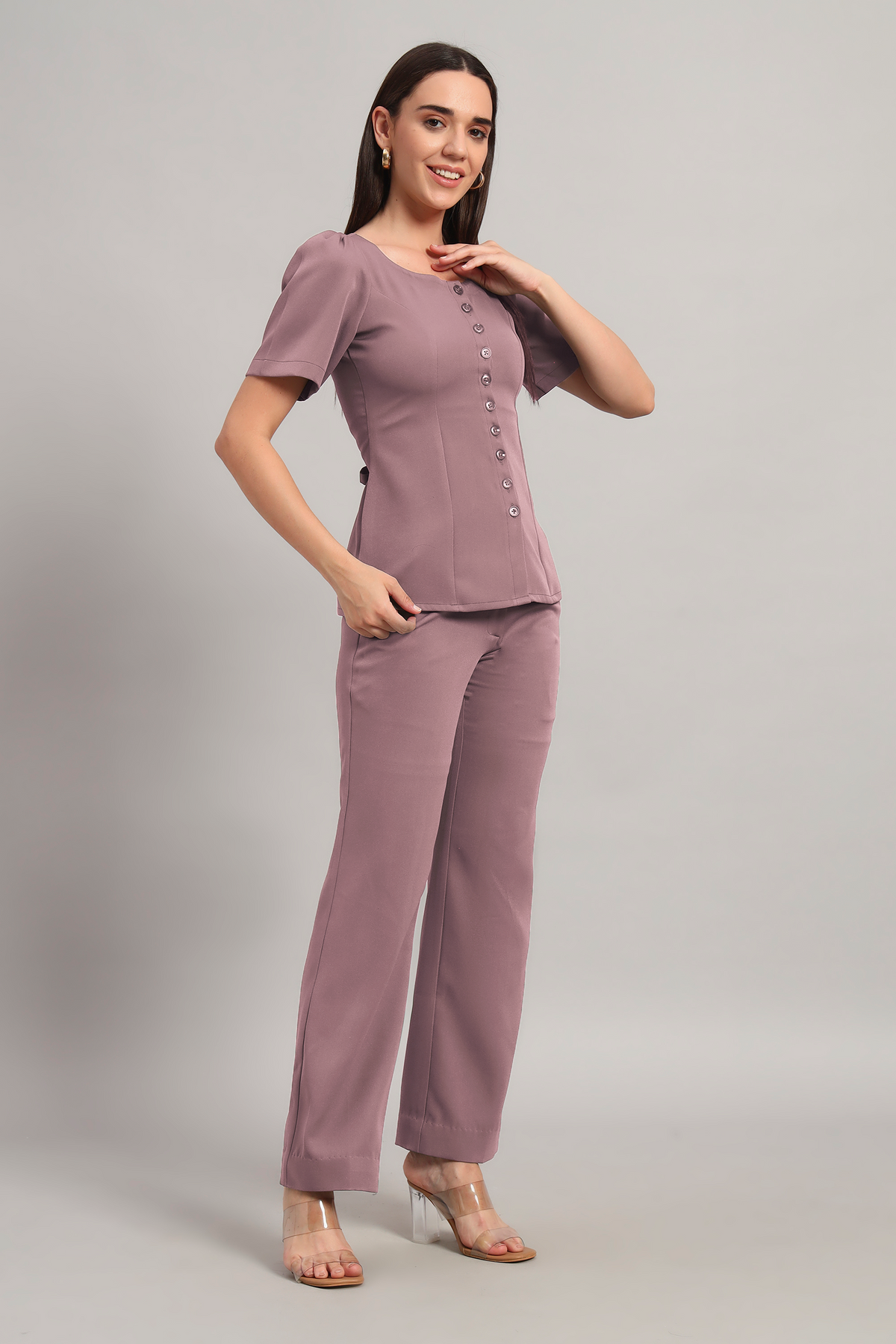 Ease Mode Co-ord, Dusty Blush Pink