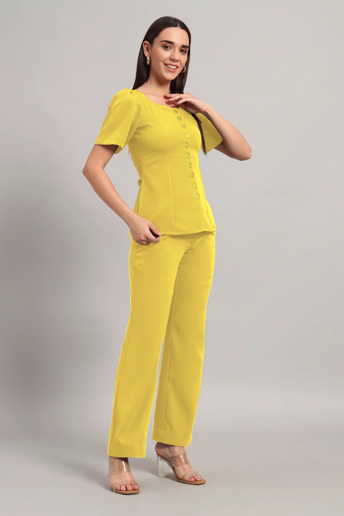 Ease Mode Co-ord, Lime Green