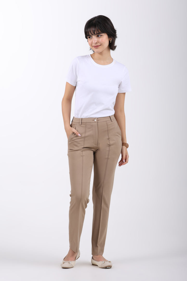 Limitless Core™ Tapered Pants – Beige