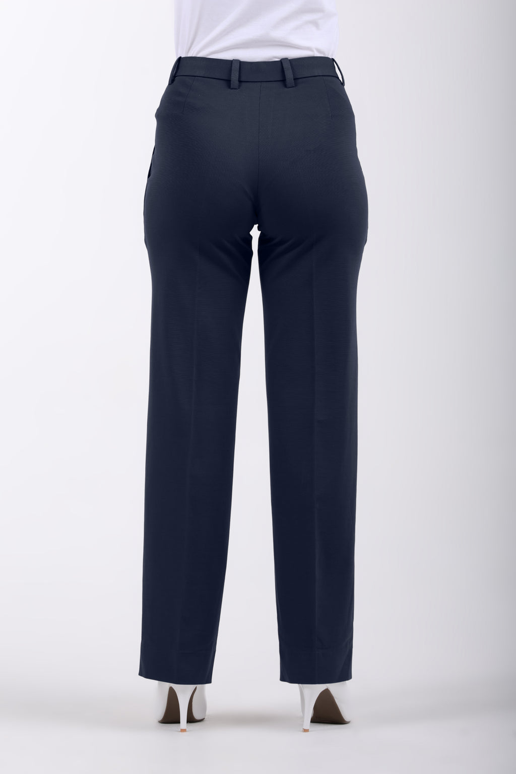 Limitless Core™ Pintuck Straight Fit Pants – Navy Blue