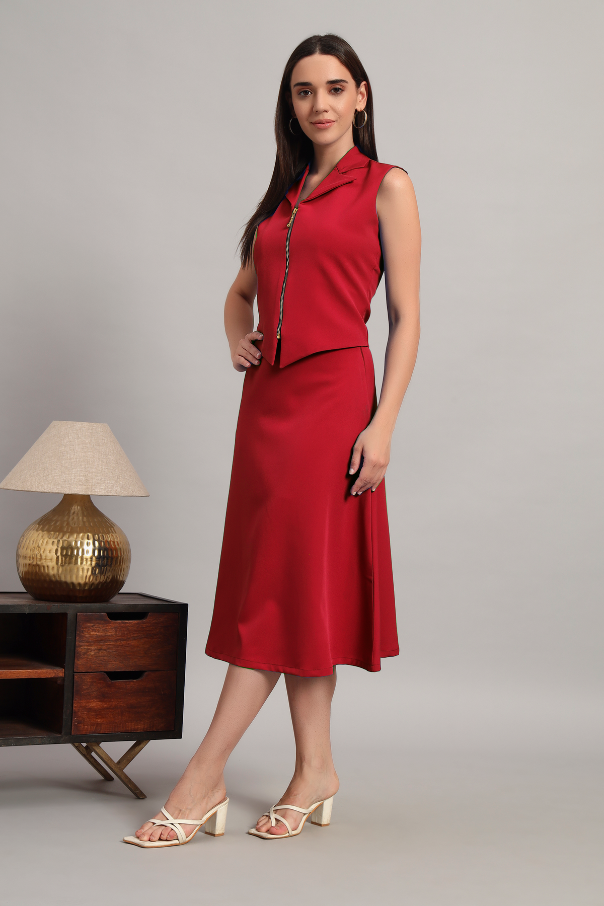 The Cool Co-ord, Red