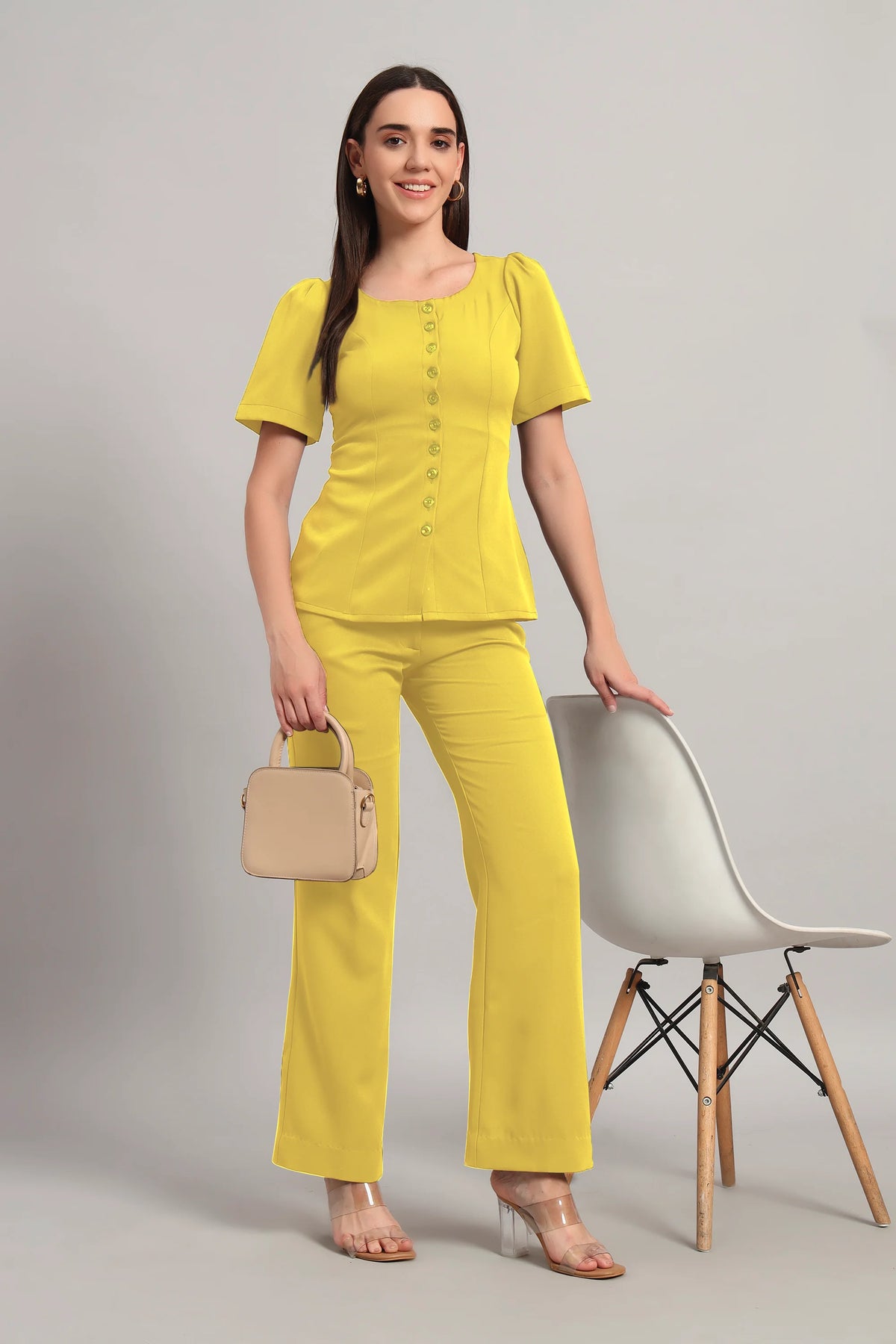 Ease Mode Co-ord, Lime Green