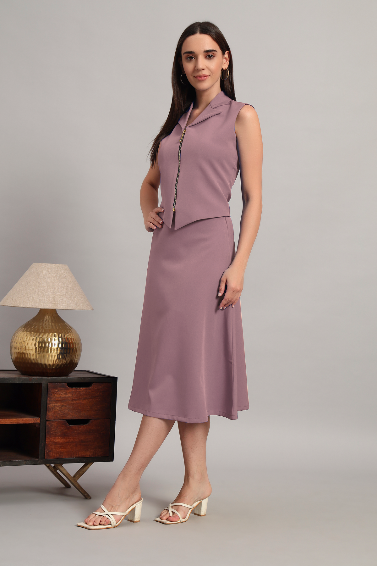 The Cool Co-ord, Dusty Blush Pink