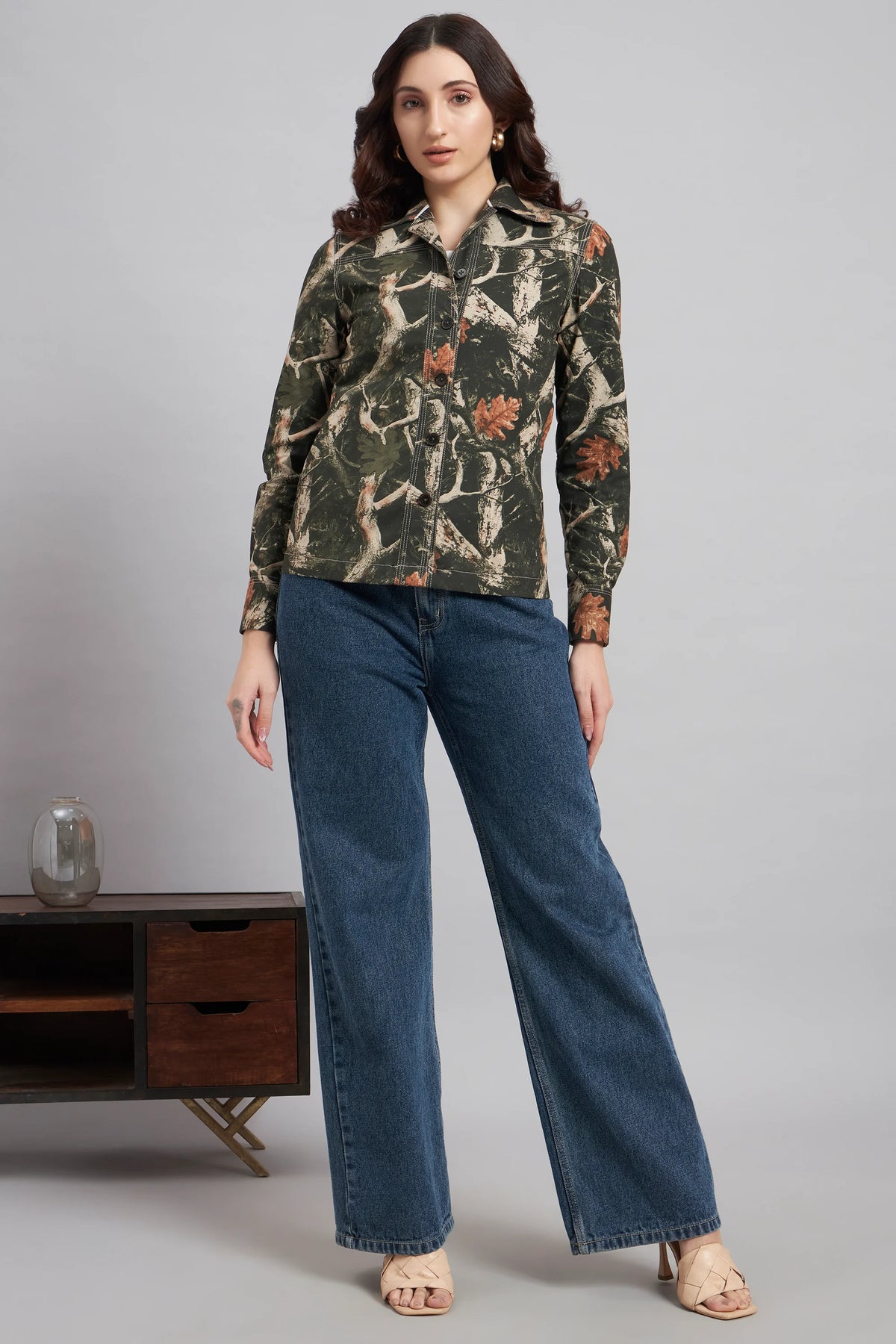 Evergreen Ease Shacket