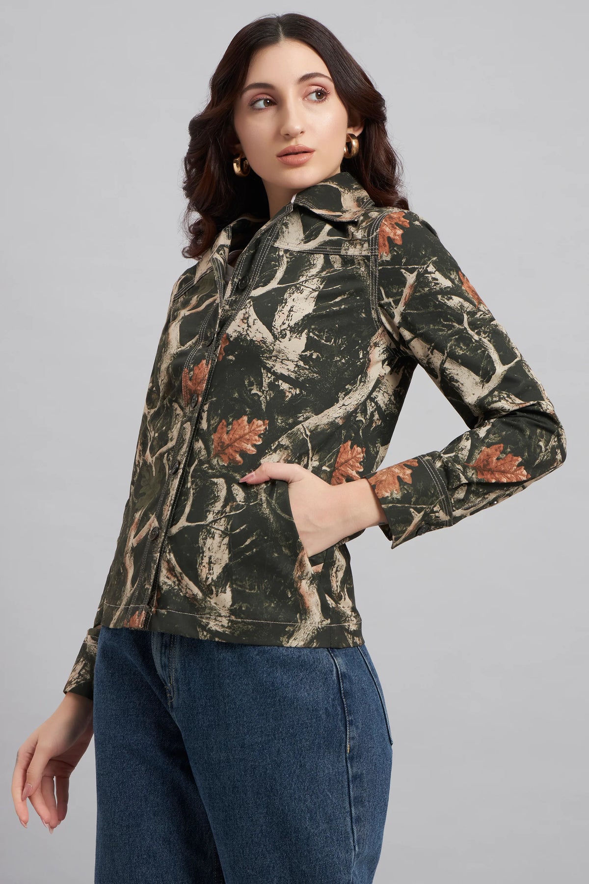 Evergreen Ease Shacket