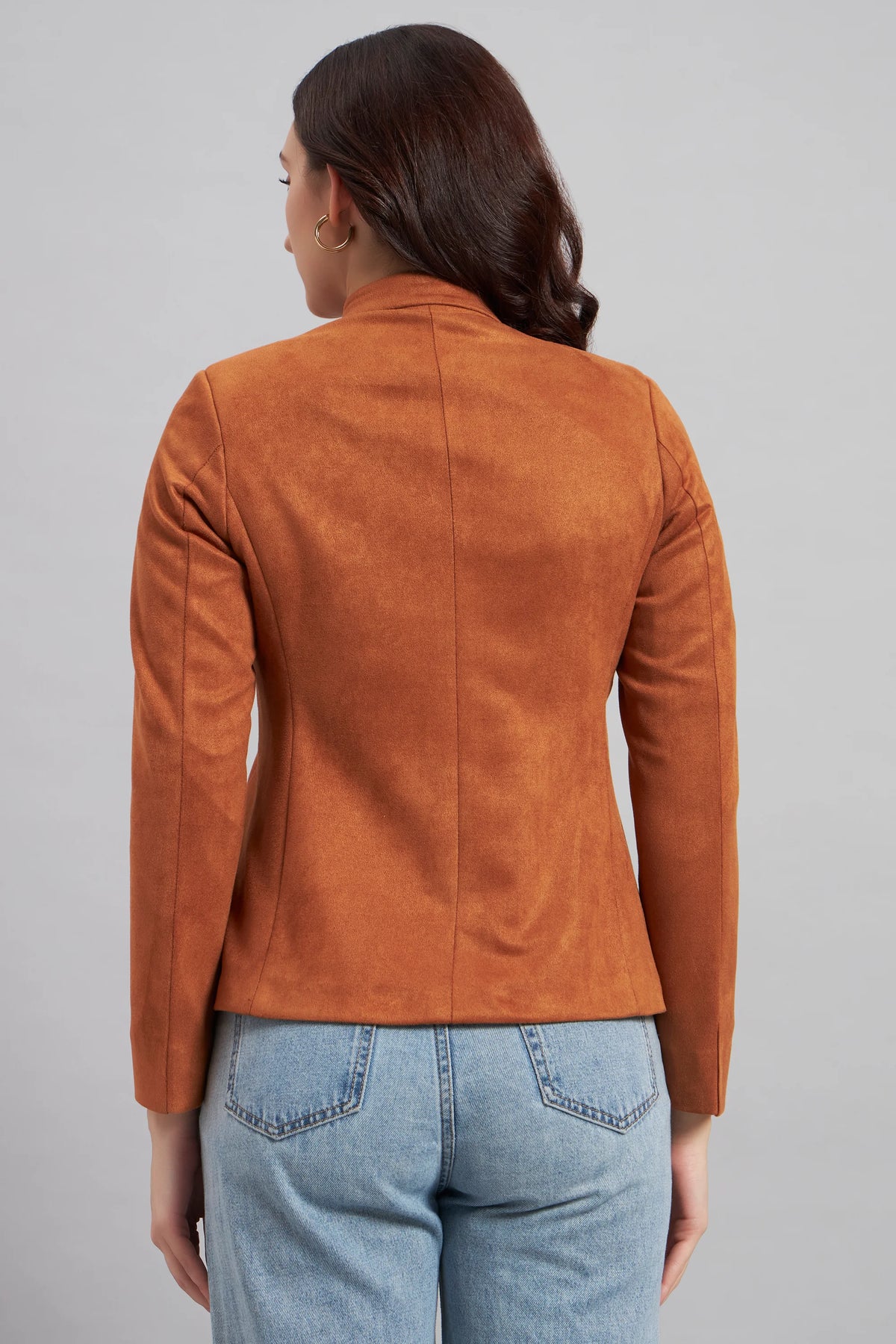 Sleek Suede, Perfect Tan Jacket