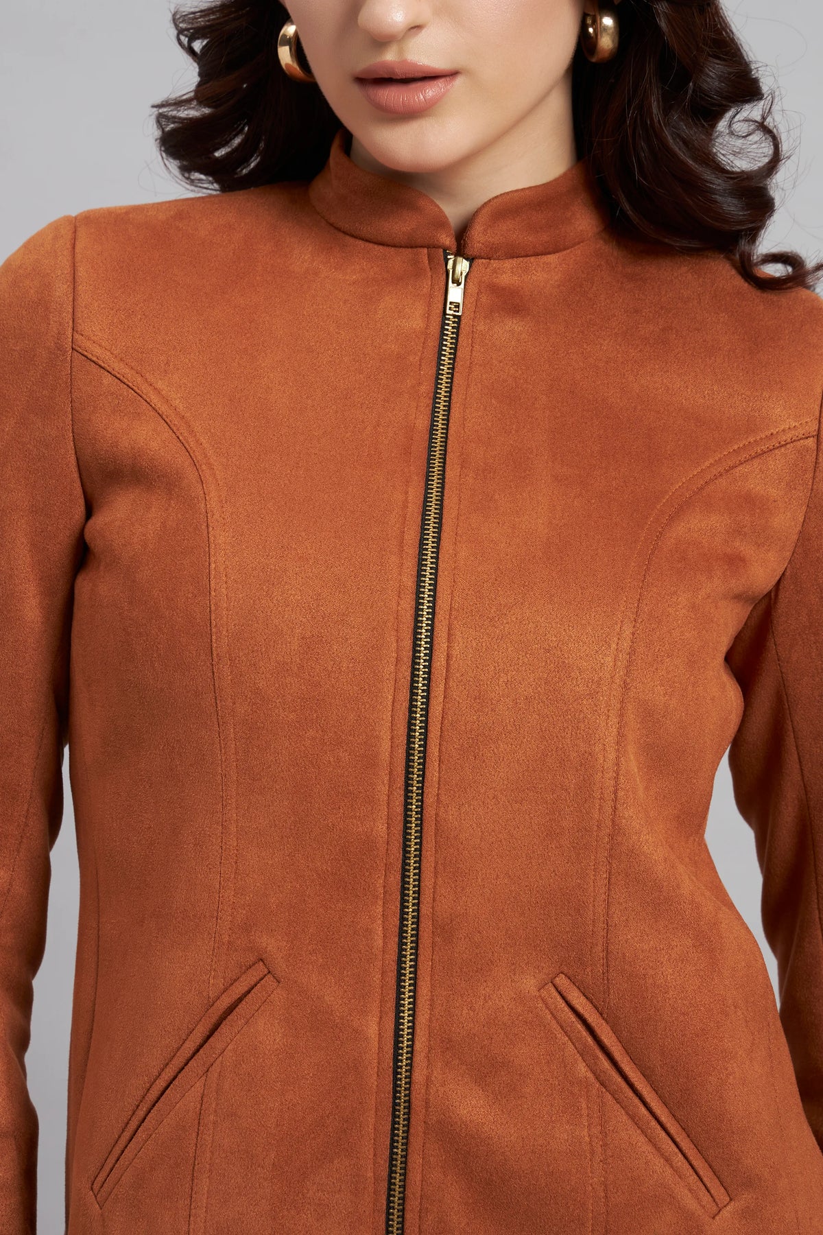 Sleek Suede, Perfect Tan Jacket