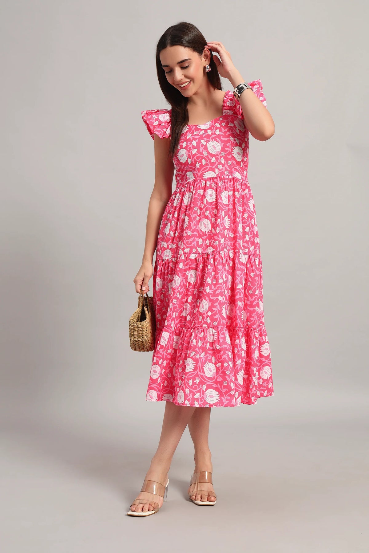The Summer Lotus Bloom Dress