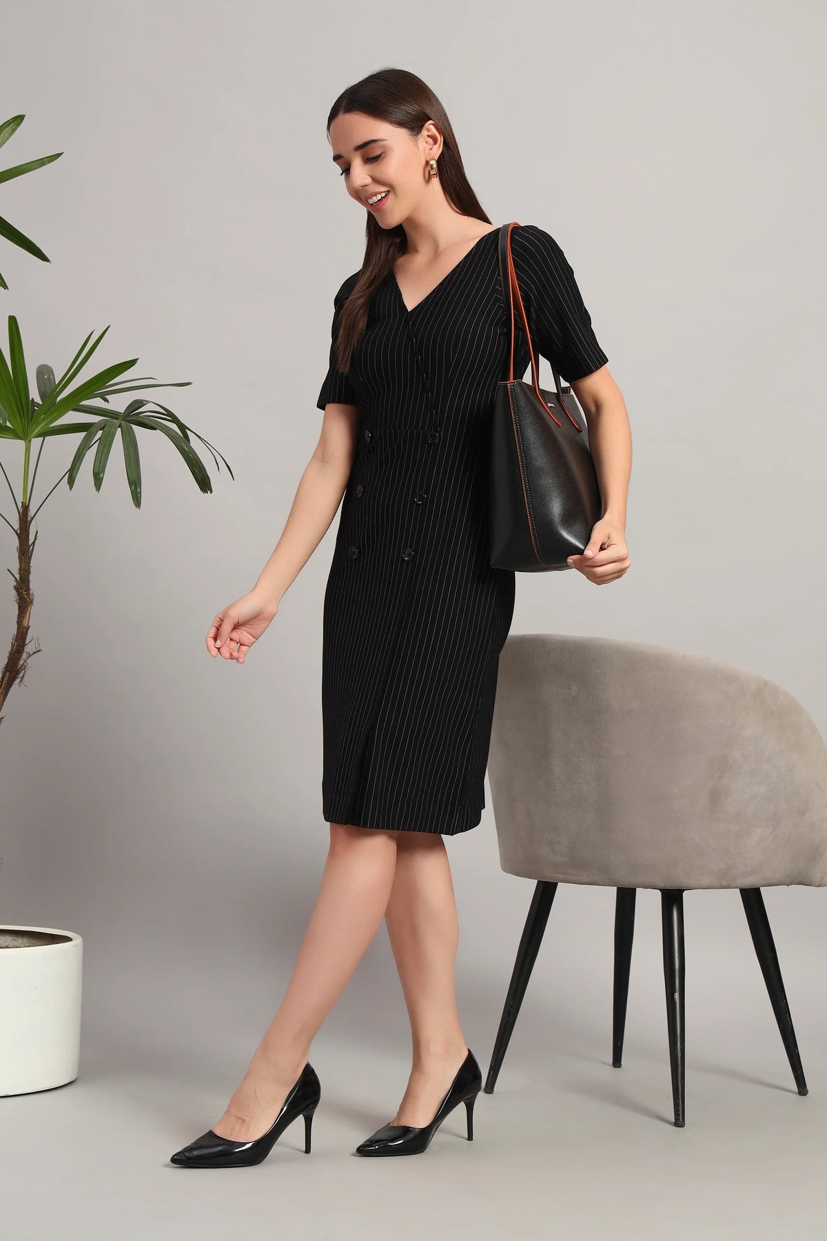 Boardroom to Brunch, Black Dress