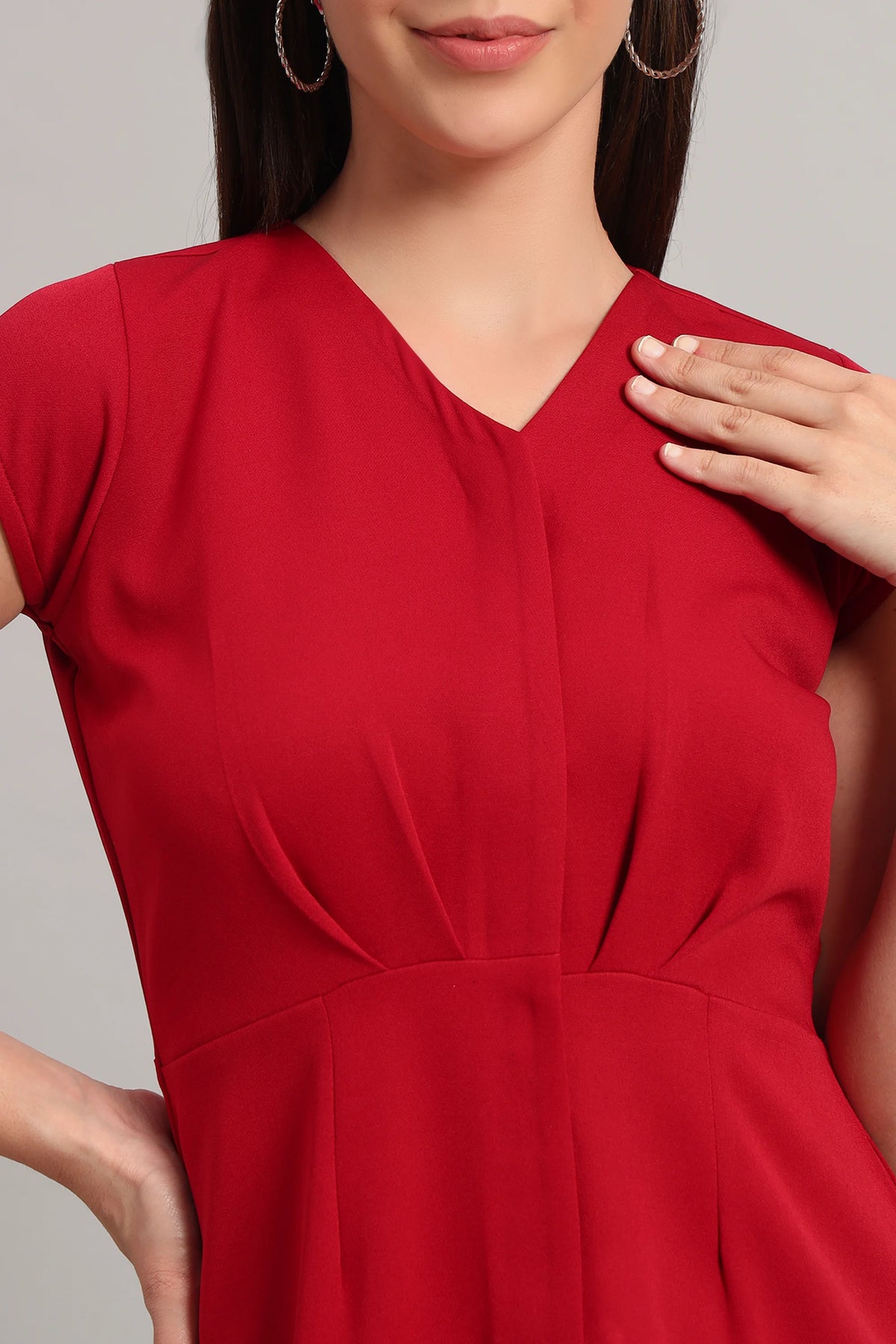 The Scarlet Flow Dress