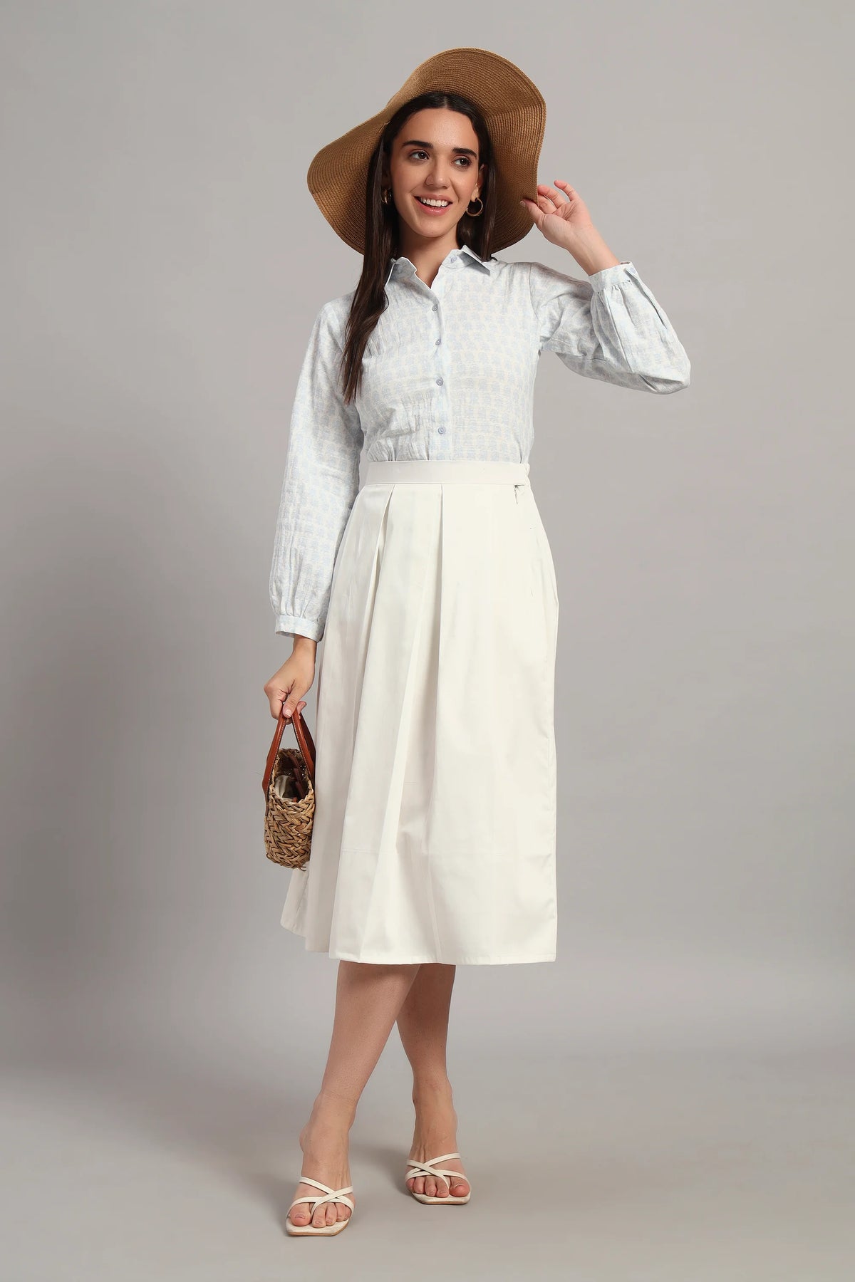 The Pleated Skirt