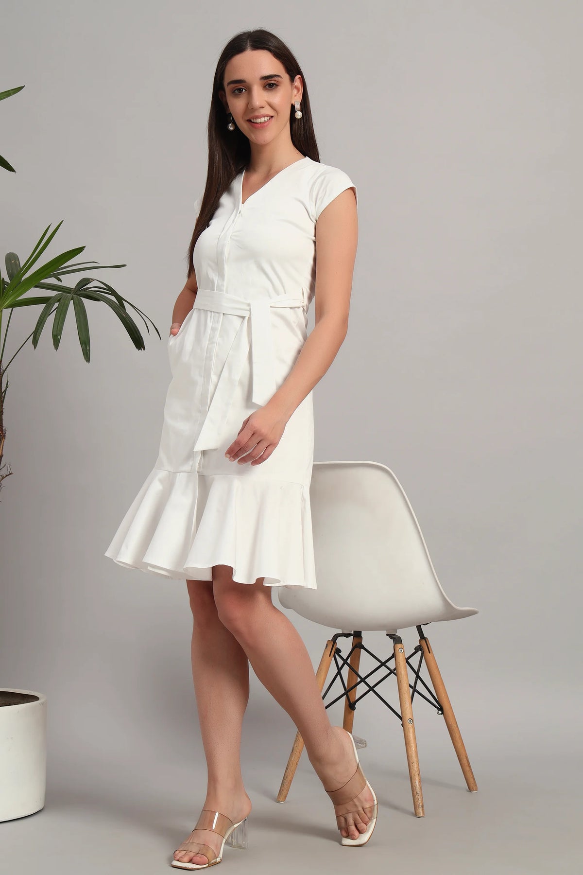 White Whisper, Midi Dress