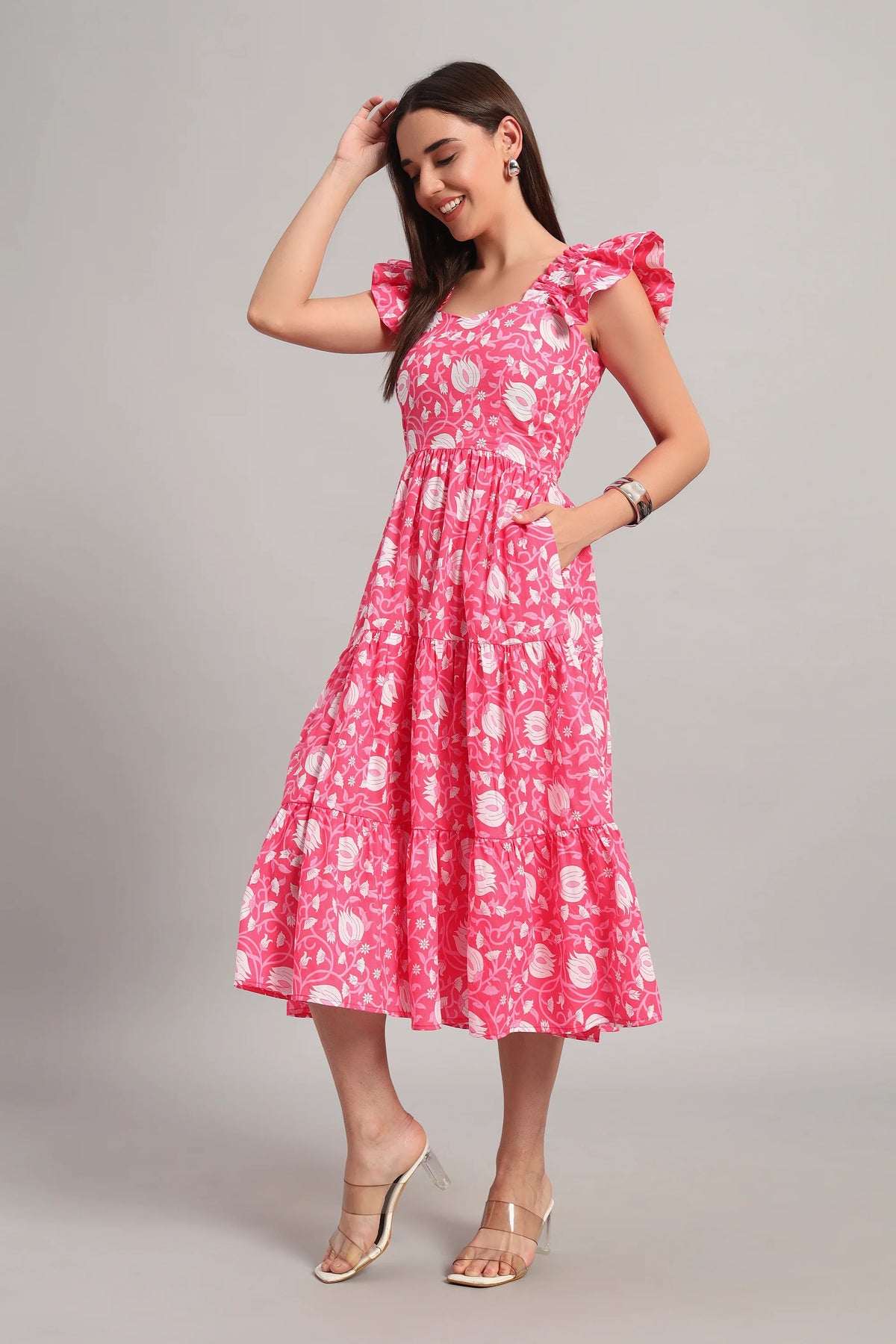The Summer Lotus Bloom Dress