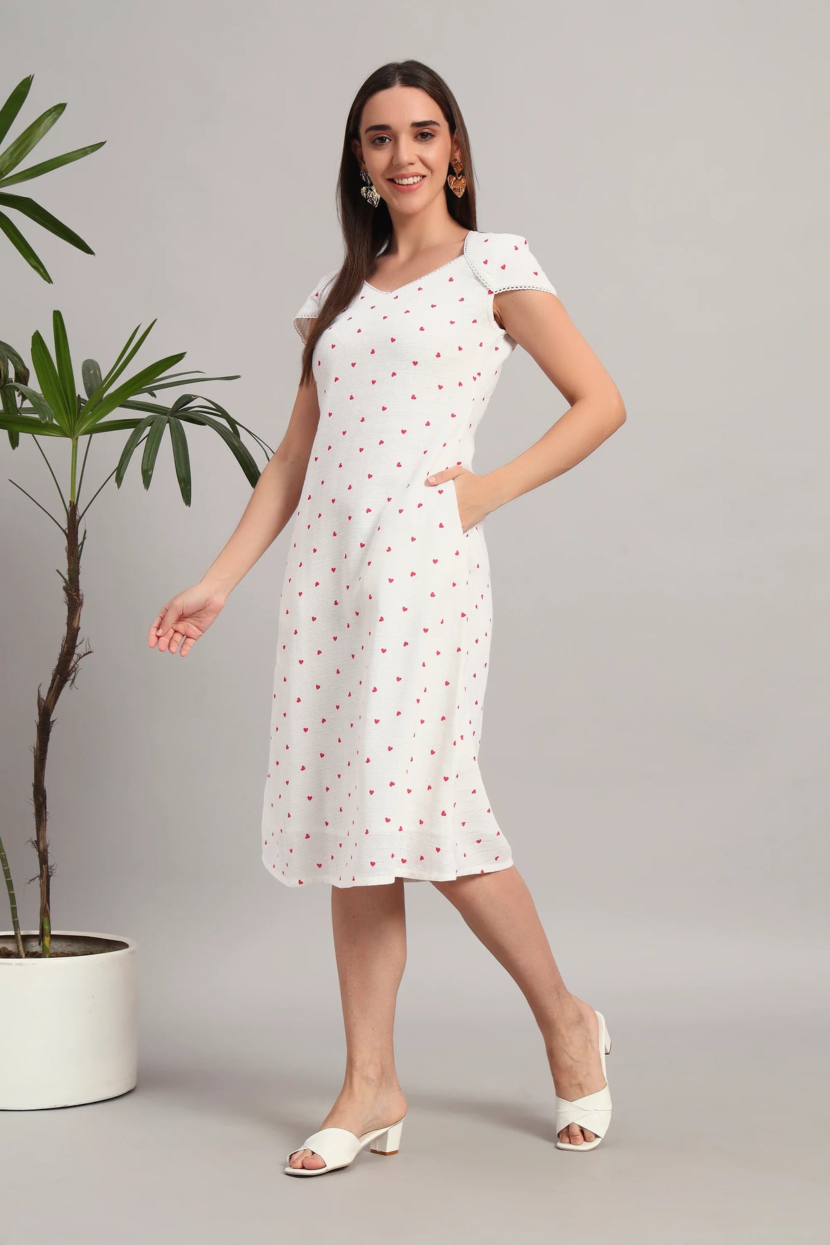 Laced with Love, Midi Dress