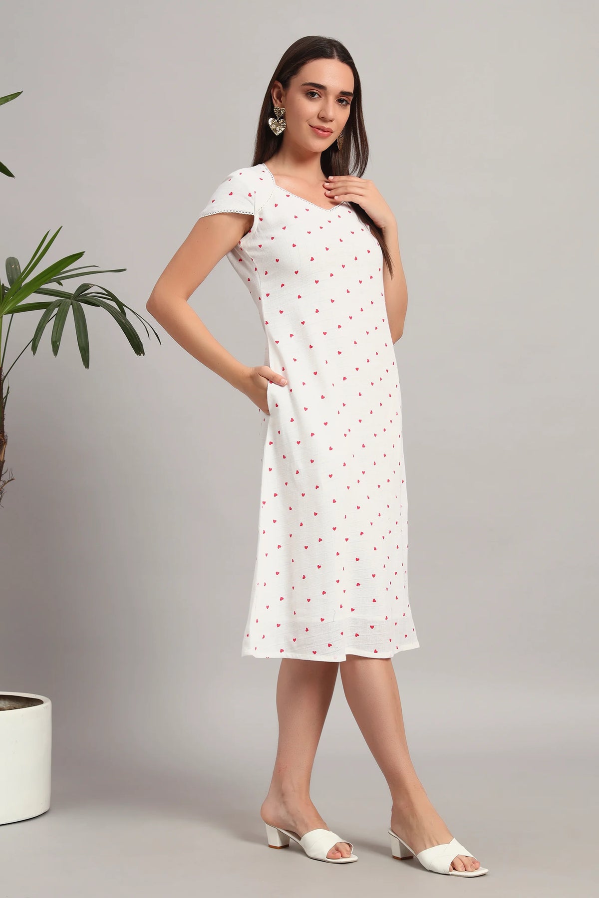 Laced with Love, Midi Dress
