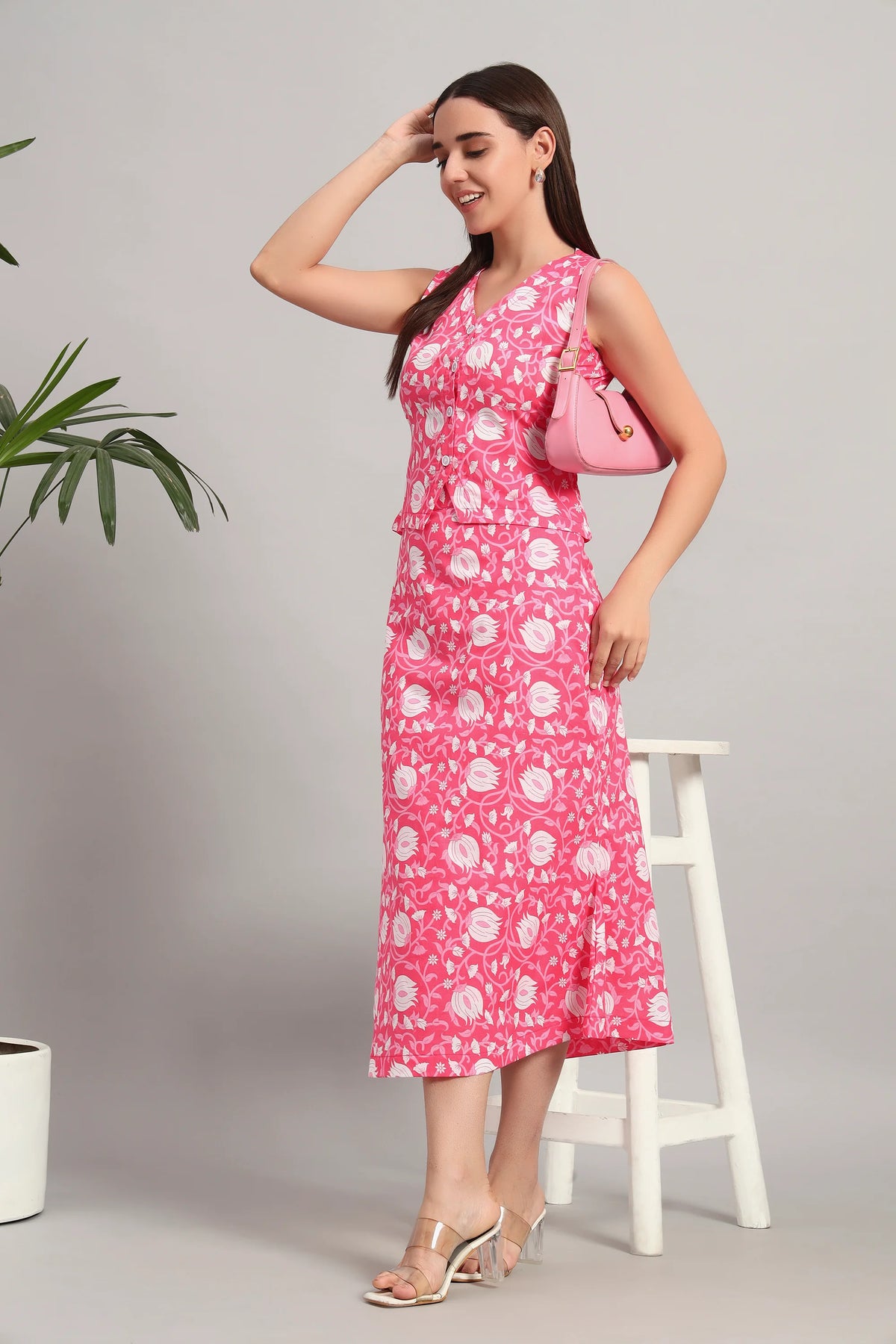 Lotus Bloom Skirt Set