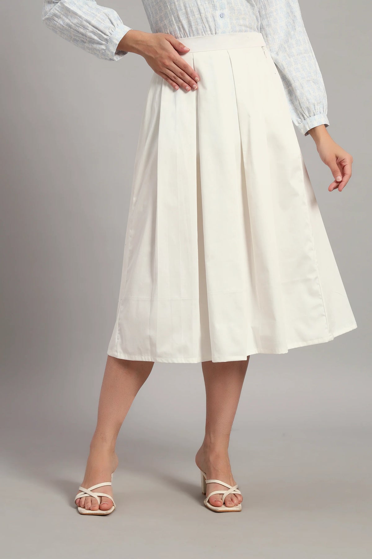 The Pleated Skirt