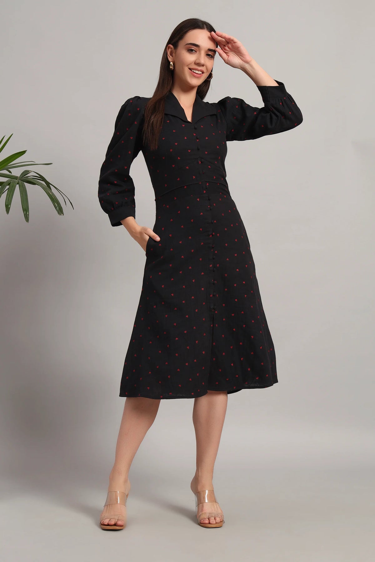 Heartbeat Noir, Black Dress