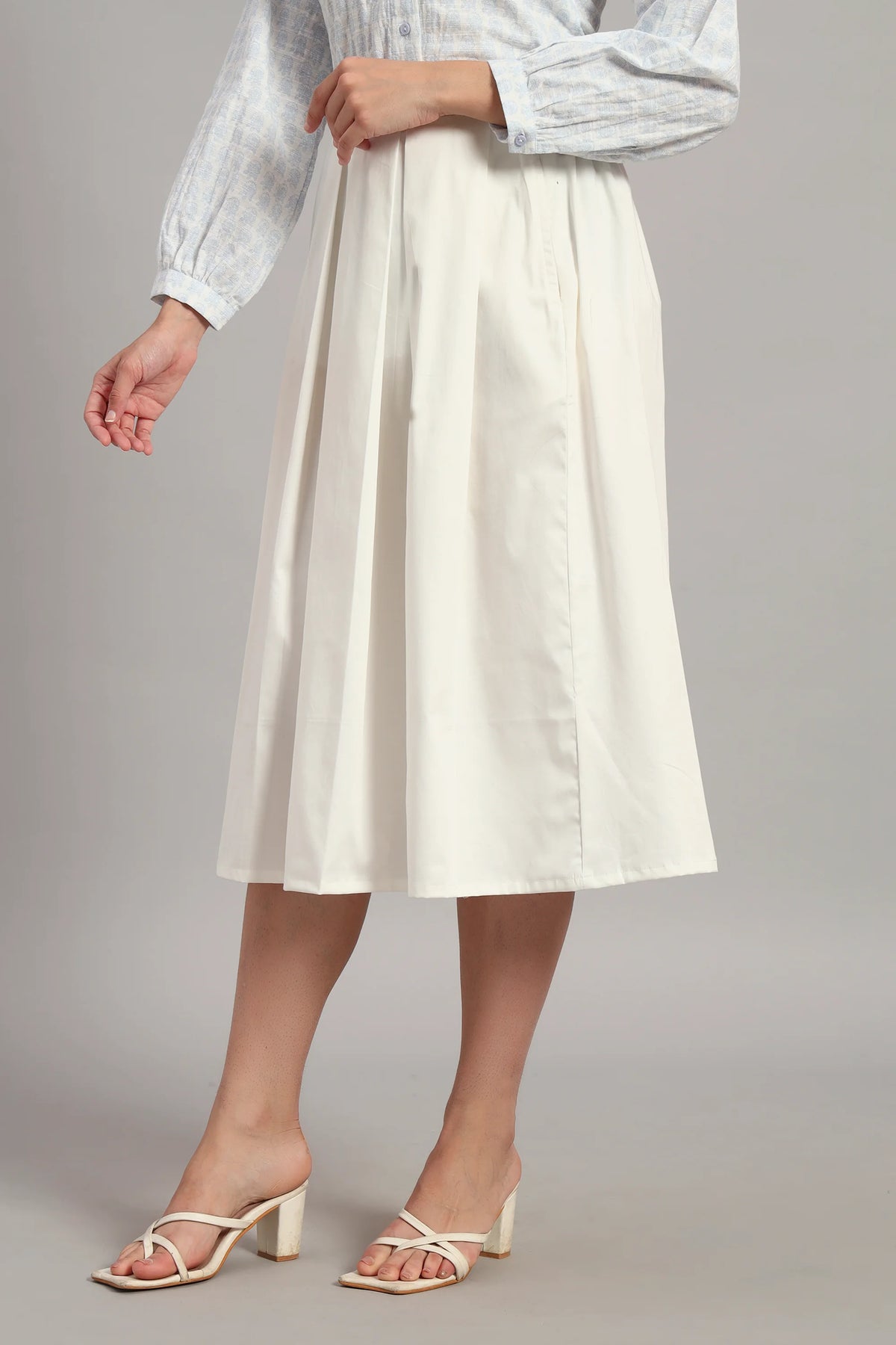 The Pleated Skirt