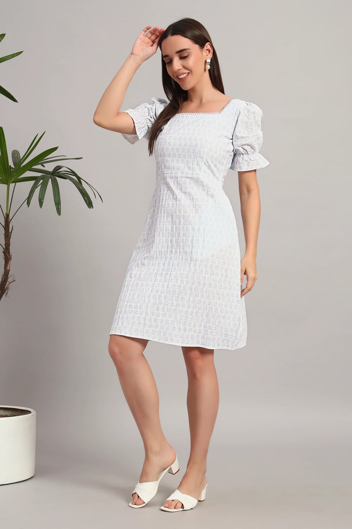 Puff & Petal, Midi Dress