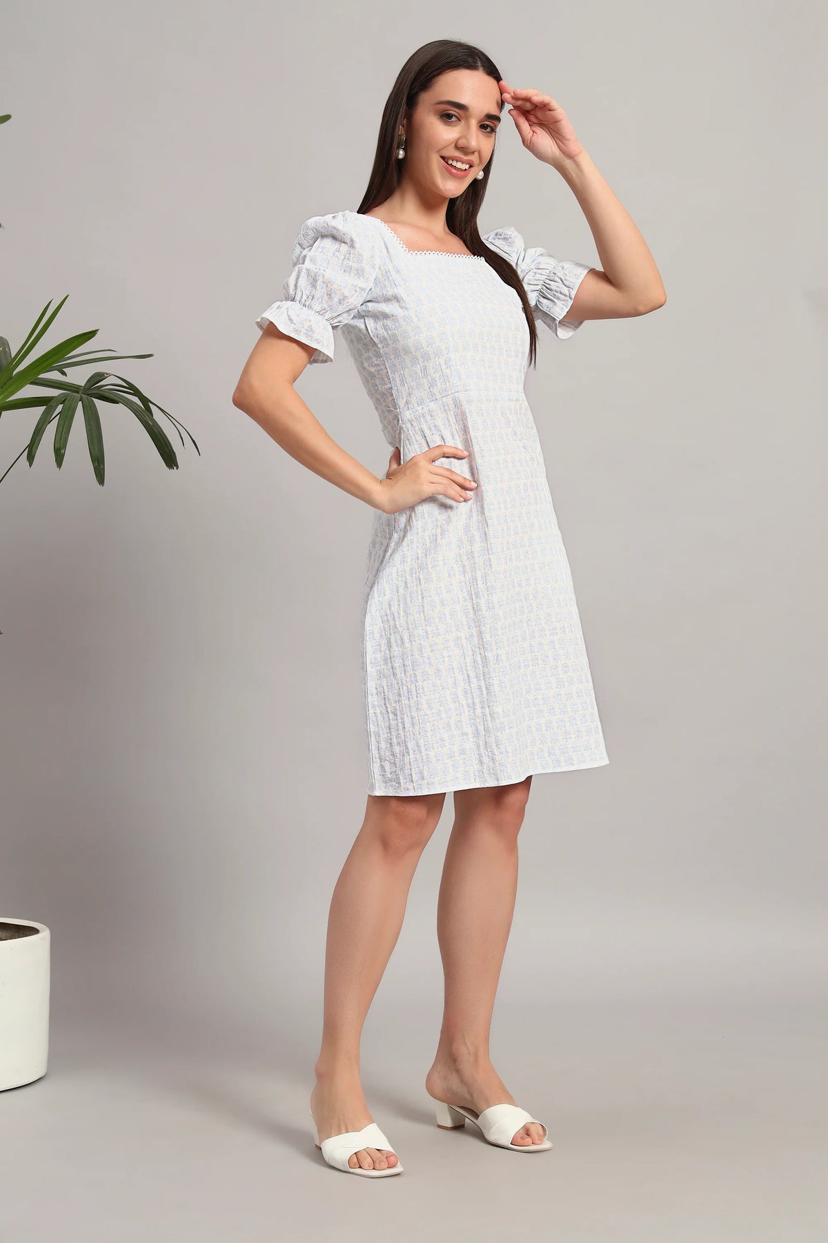 Puff & Petal, Midi Dress
