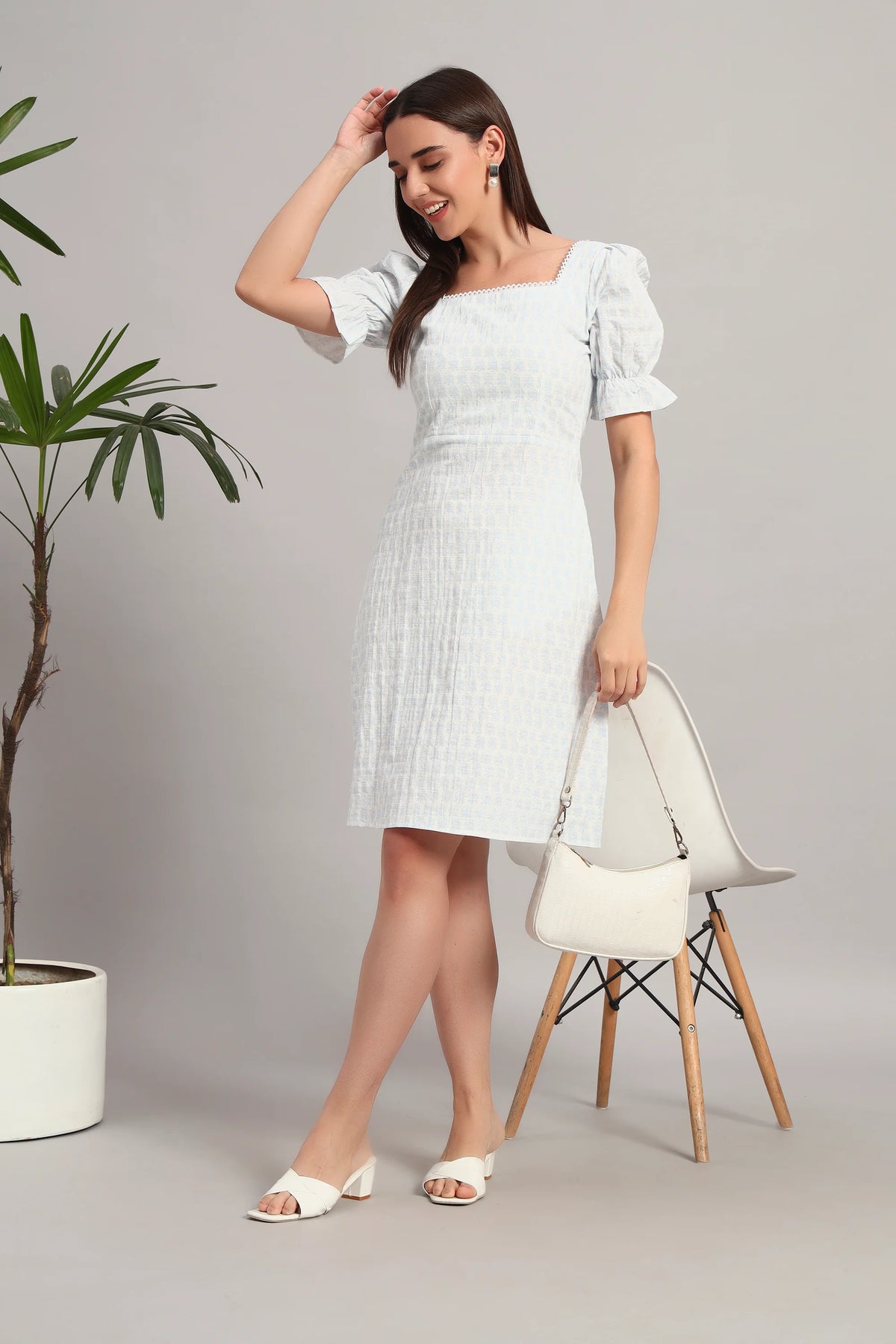 Puff & Petal, Midi Dress