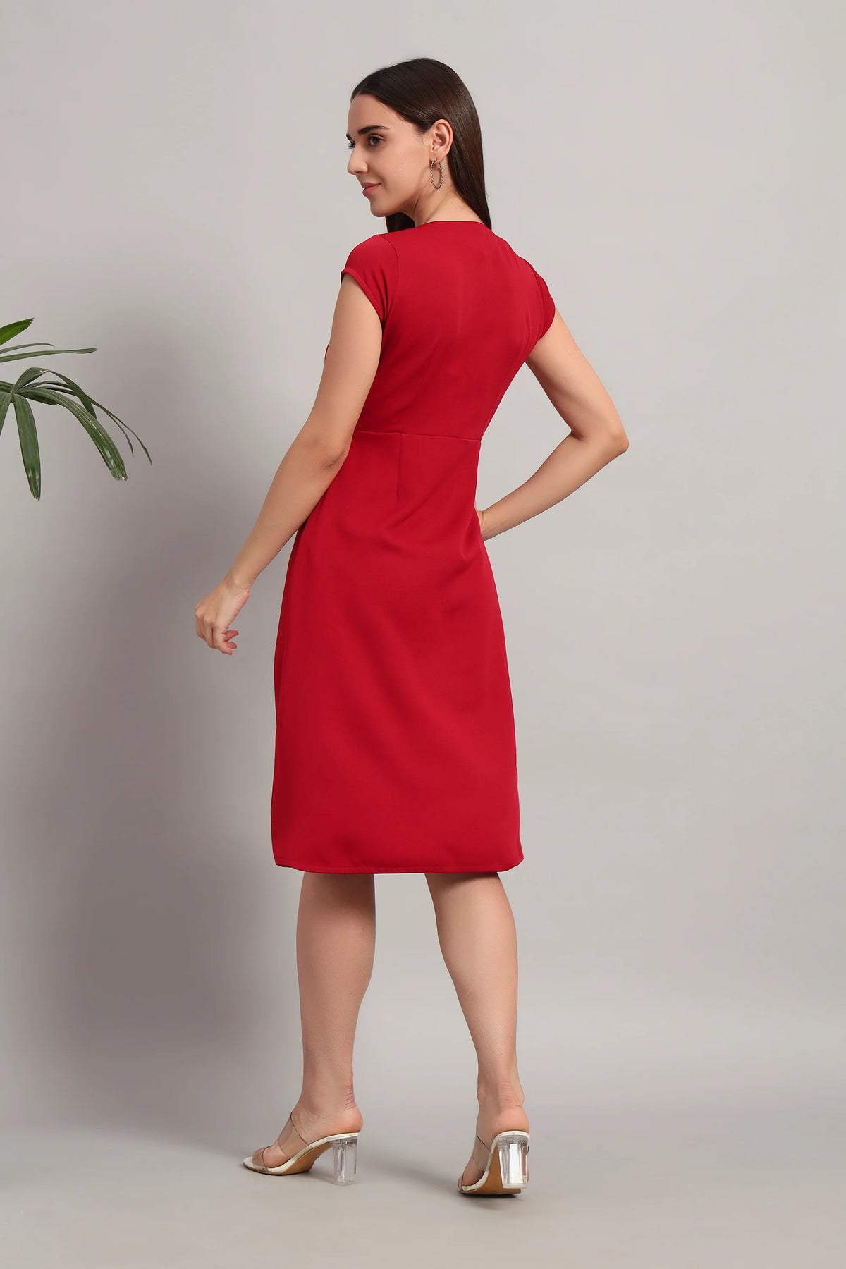 The Scarlet Flow Dress