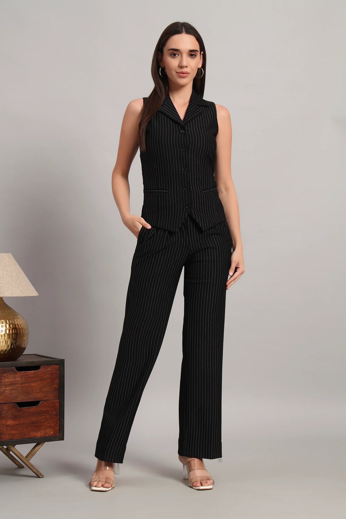 Power Pair, Pinstripe Black