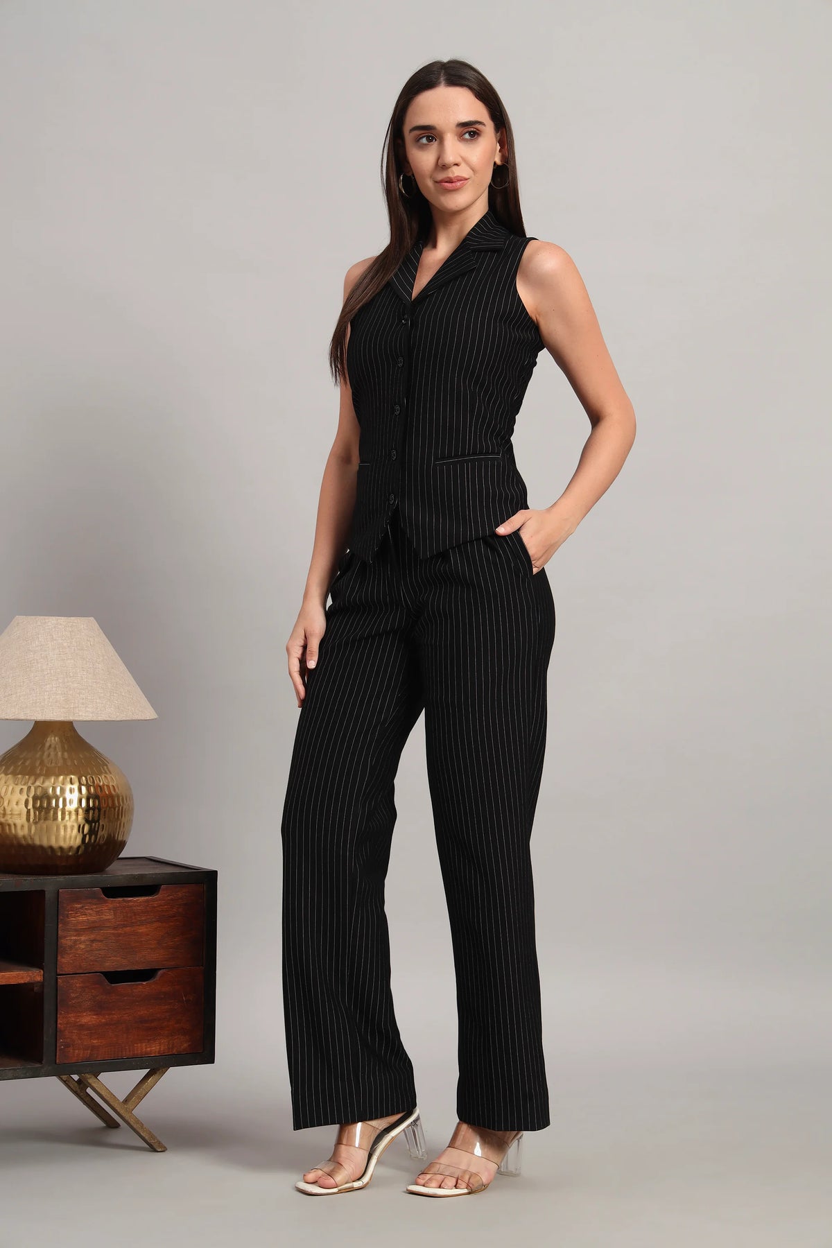 Power Pair, Pinstripe Black