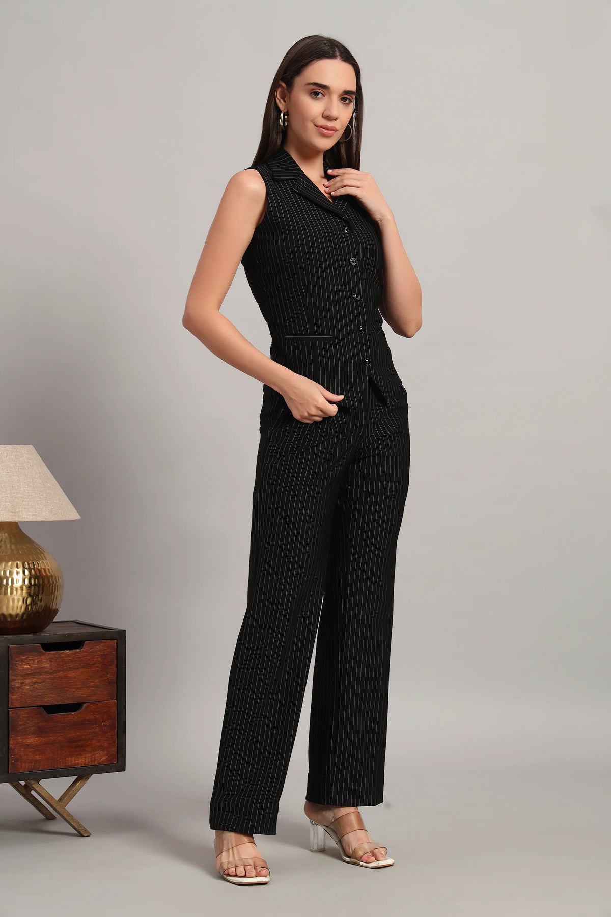 Power Pair, Pinstripe Black