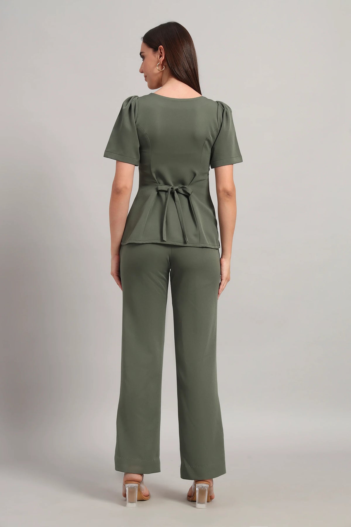 Ease Mode Co-ord, Olive Green