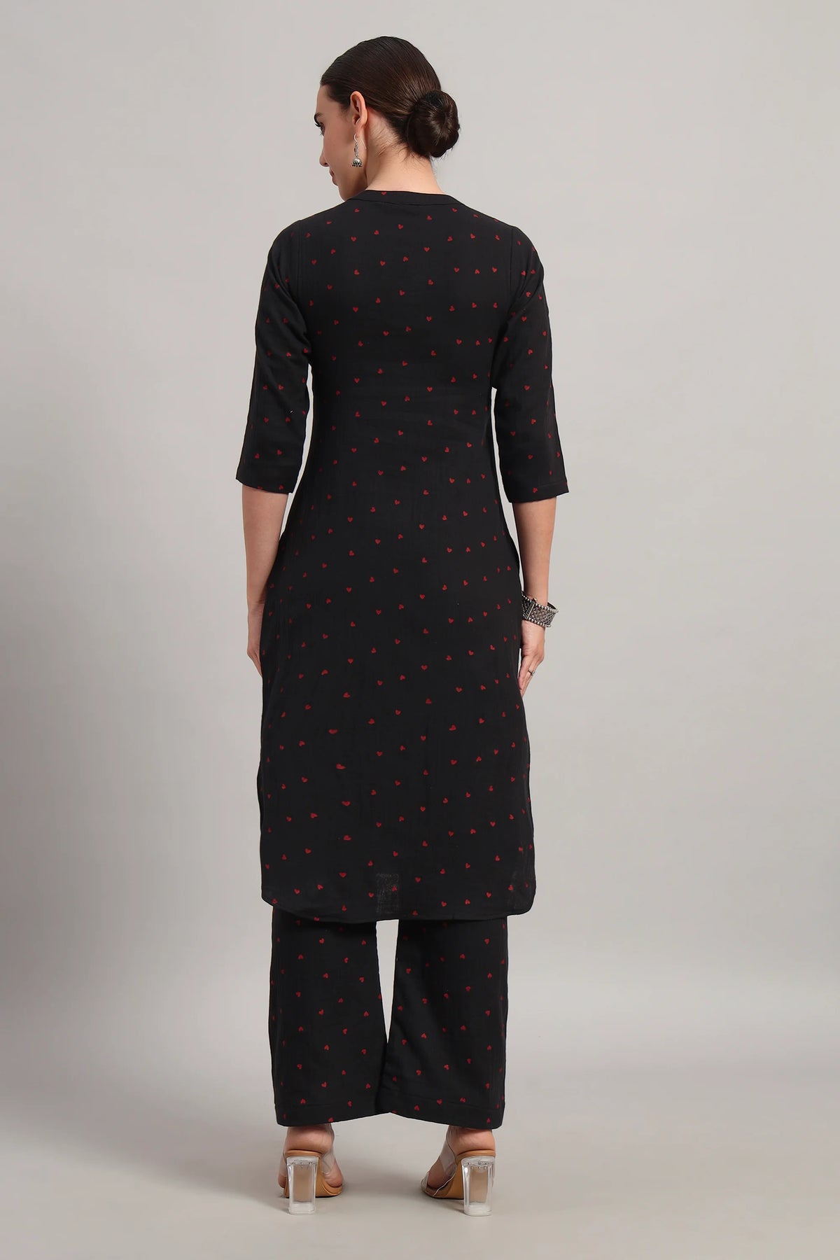 Classic Har Din, Kurta Set Black