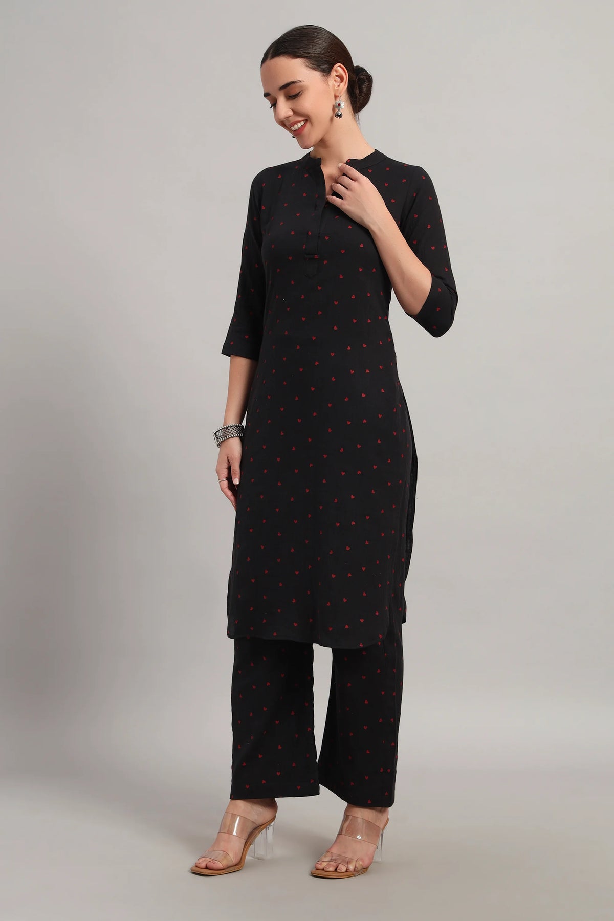 Classic Har Din, Kurta Set Black