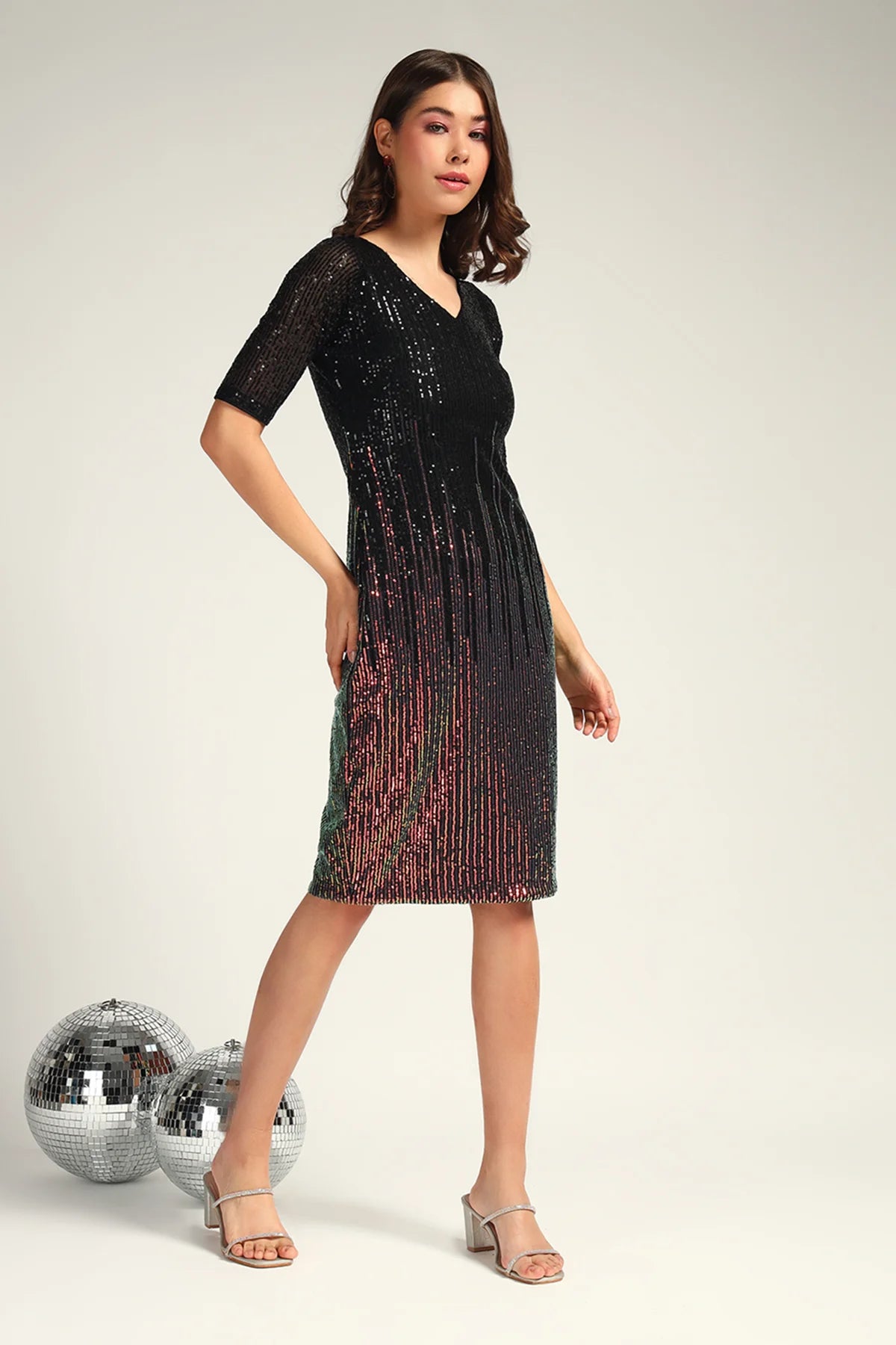 Dazzle Darling Dress, Black