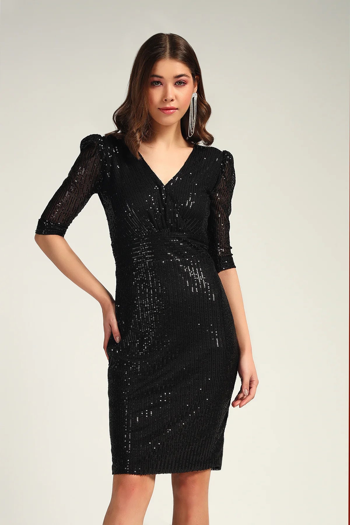 Cocktail Queen Dress, Black